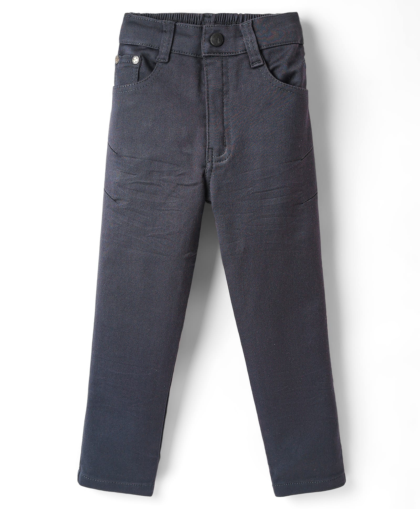 Dapper Dudes Denim Solid Jeans - Dark Grey-picture-17