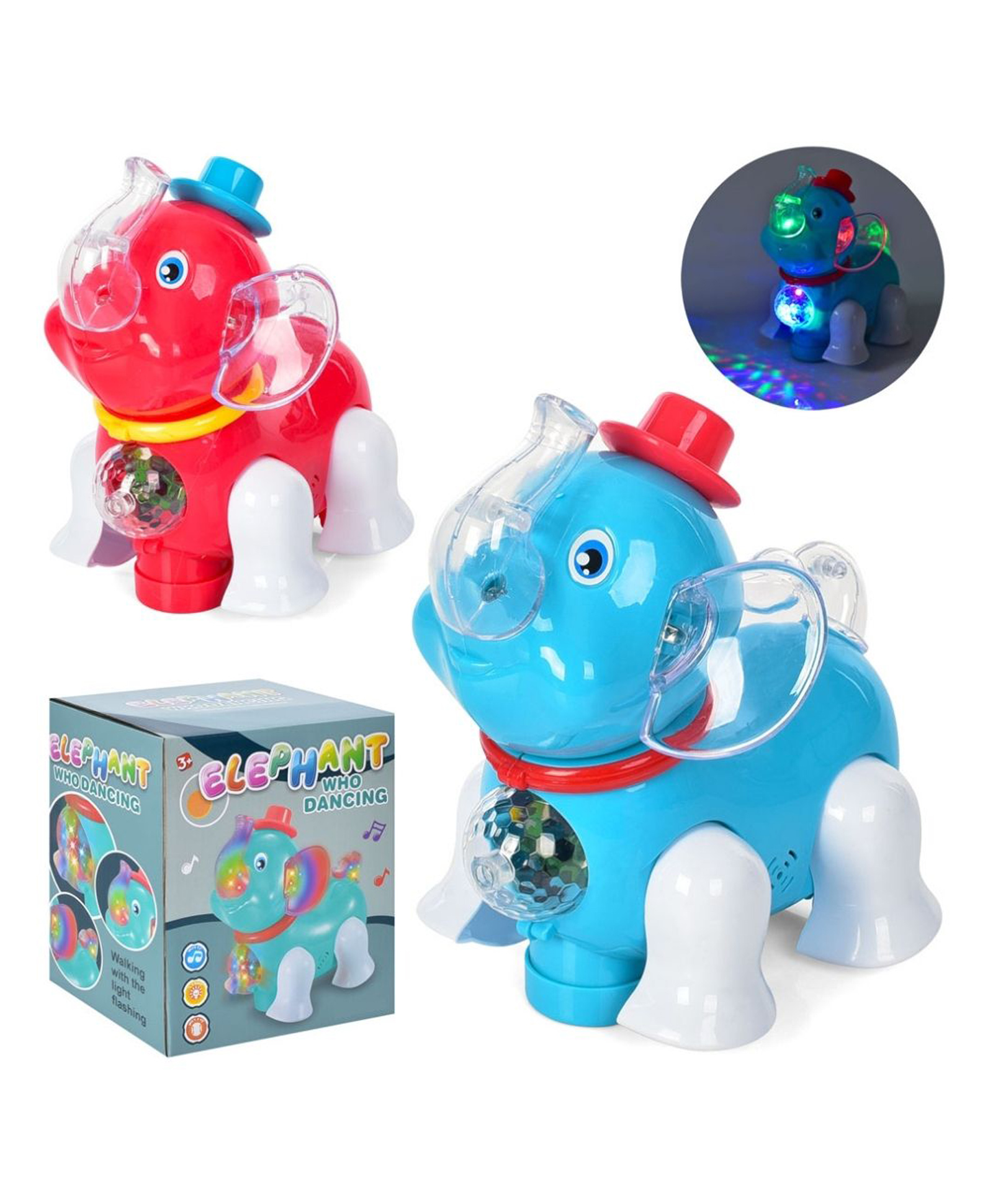 Kids Mandi Dancing Elephant Toy (color may vary)-image-47