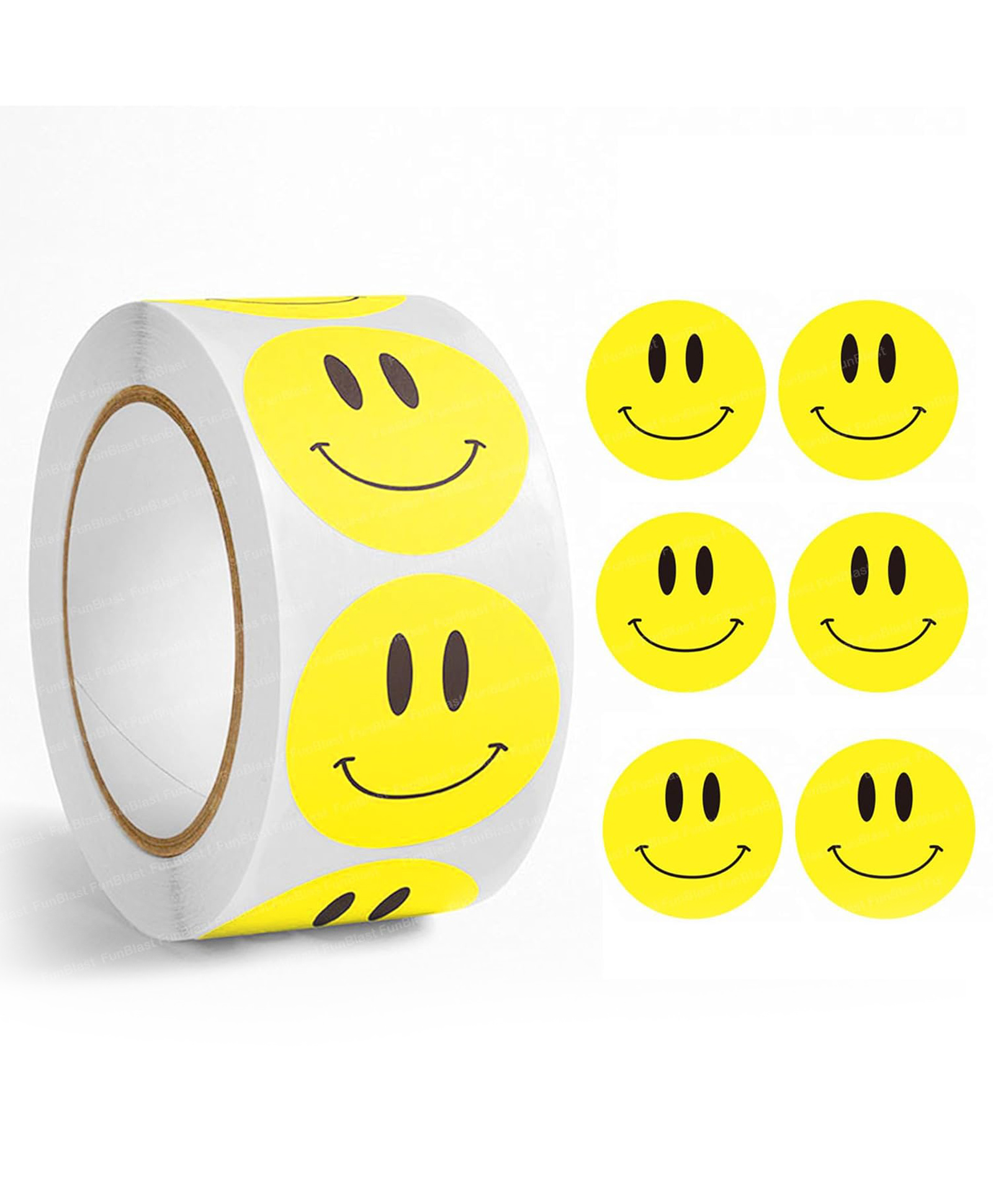 FunBlast Smile Design Stickers for Kids - 4 Rolls-picture-28