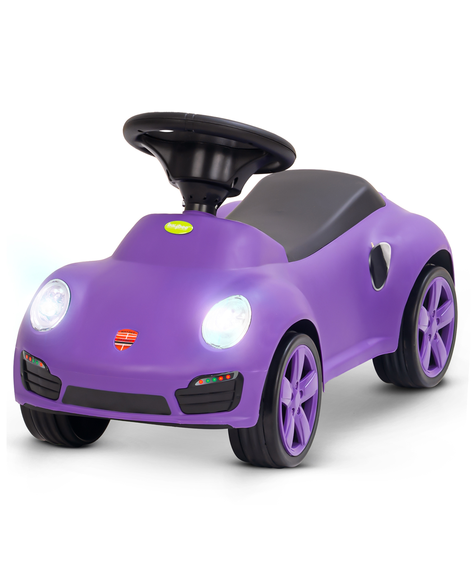 BAYBEE Bolt Push Ride on Car for Kids, Rideons Cars with Music, Light & Comfort Seat | Kids Car Ride on Baby Toys for Kids Toddlers | Push Baby Car for Kids (Purple)-image-28