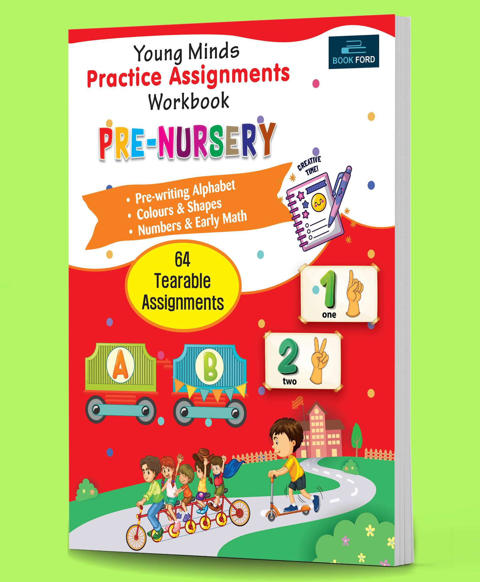 Practice Assignments Pre Nursery Workbook Activity Book - English-image-5