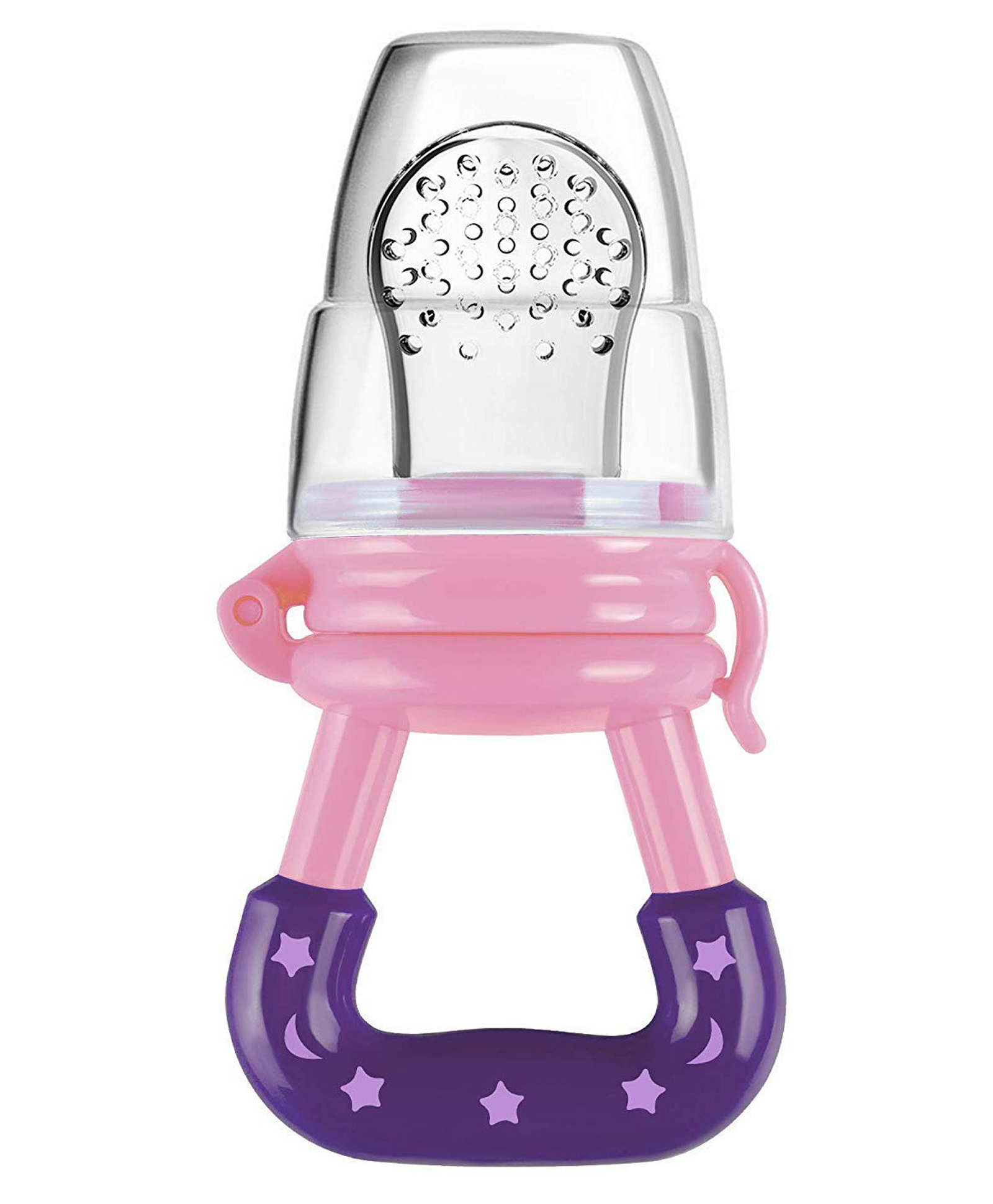 Numum Medium Size Silicone Fruit and Food Nibbler fruit feeder- Pink (Color and design may vary)-image-48