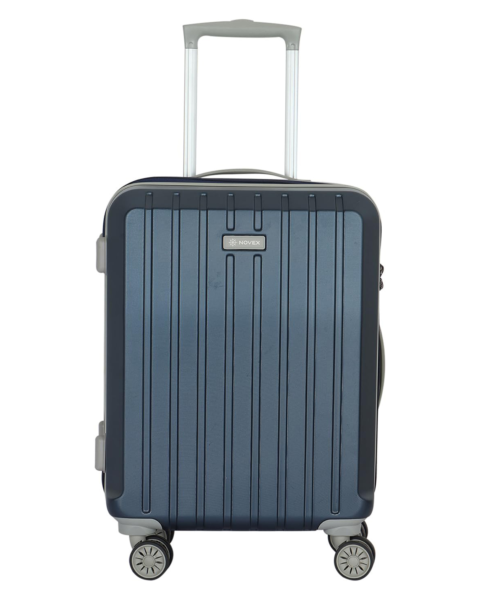 NOVEX Small Cabin Suitcase (55 cm) 4 Wheels - Urban Pro Cabin Size Unbreakable Polycarbonate Hard Trolley Luggage with 4 Wheels - Navy Blue-picture-15