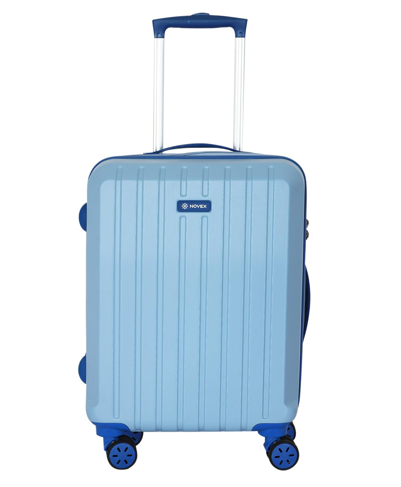 NOVEX Large Check-in Suitcase (75 cm) 4 Wheels - Urban Pro Check-in Size Unbreakable Polycarbonate Hard Trolley Luggage with 4 Wheels - Powder Blue-image-19