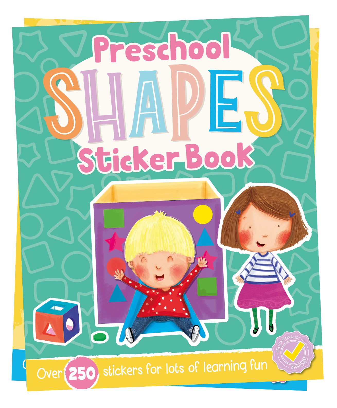 Preschool Shapes Sticker Book | Fun Early Learning Activity Book for Kids | Shape Recognition, Matching & Sticker Play | Interactive Educational Book for Ages 0-3|-image-5