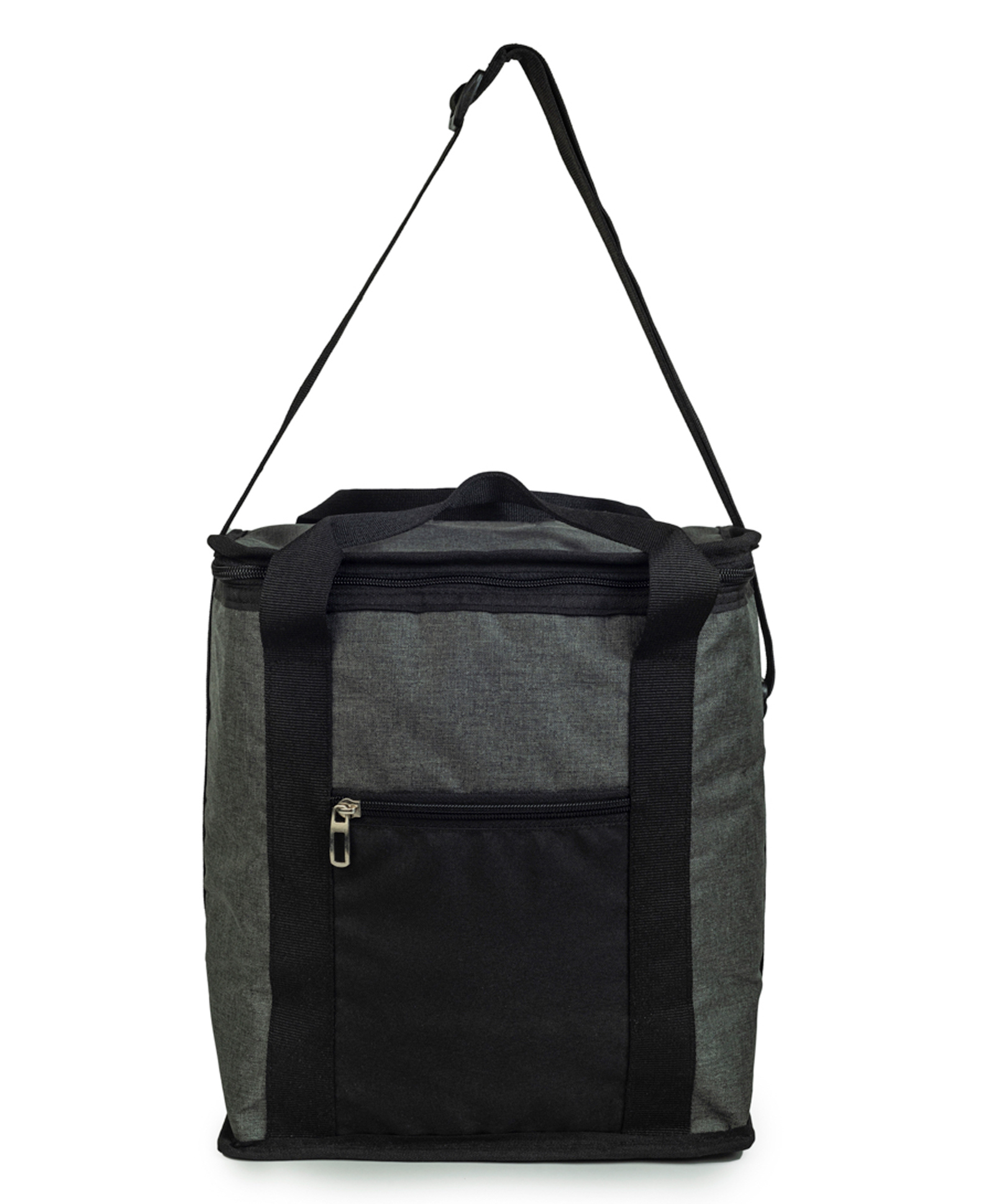 HOOM Office Lunch Bag with Met pet Aluminum Insulation- 13Litre -Black Melange-image-27