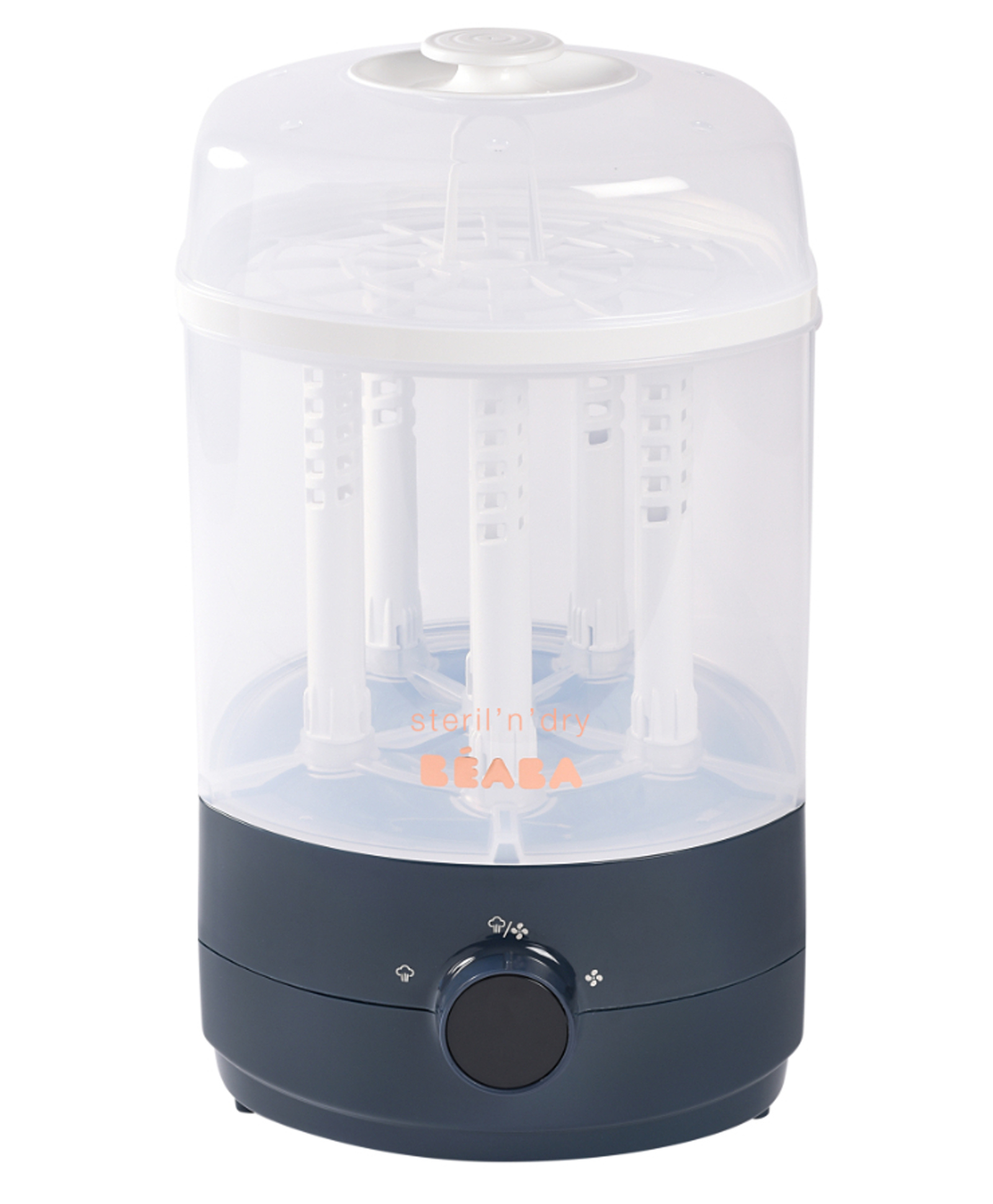 Beaba 2-in-1 Baby Bottle Sterilizer and Dryer - Night Blue