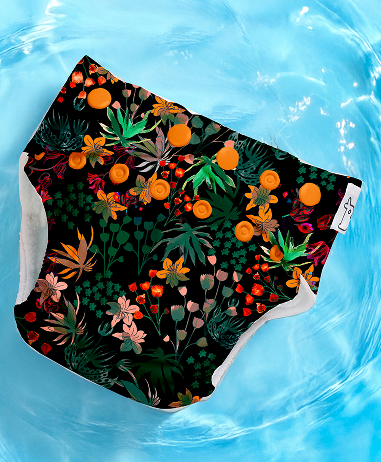 SuperBottoms Swimming Diapers for Babies & Toddlers - Washable, Reusable & Adjustable Swim Diapers | Shruberry