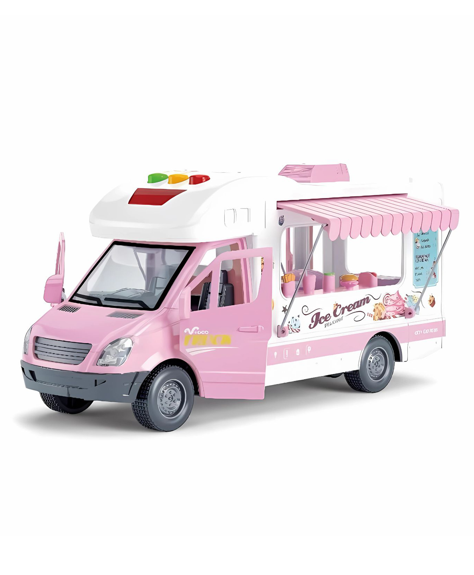 Kids Mandi Ice Cream Construction Play Set - Imaginative Multicolour Toy for Kids, Creative Building Blocks, Fun Pretend Play, Educational Gift, Safe Materials, Perfect for Boys and Girls, Indoor and Outdoor Play-image-47