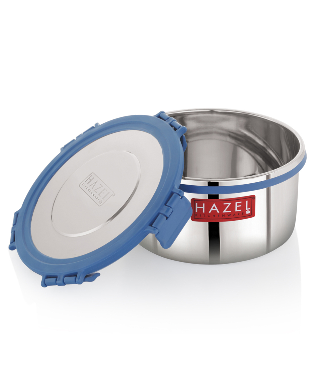 HAZEL Multi-Purpose Stainless Steel Containers with Lid 1100 ml, Leak Proof, Kitchen Storage-picture-46
