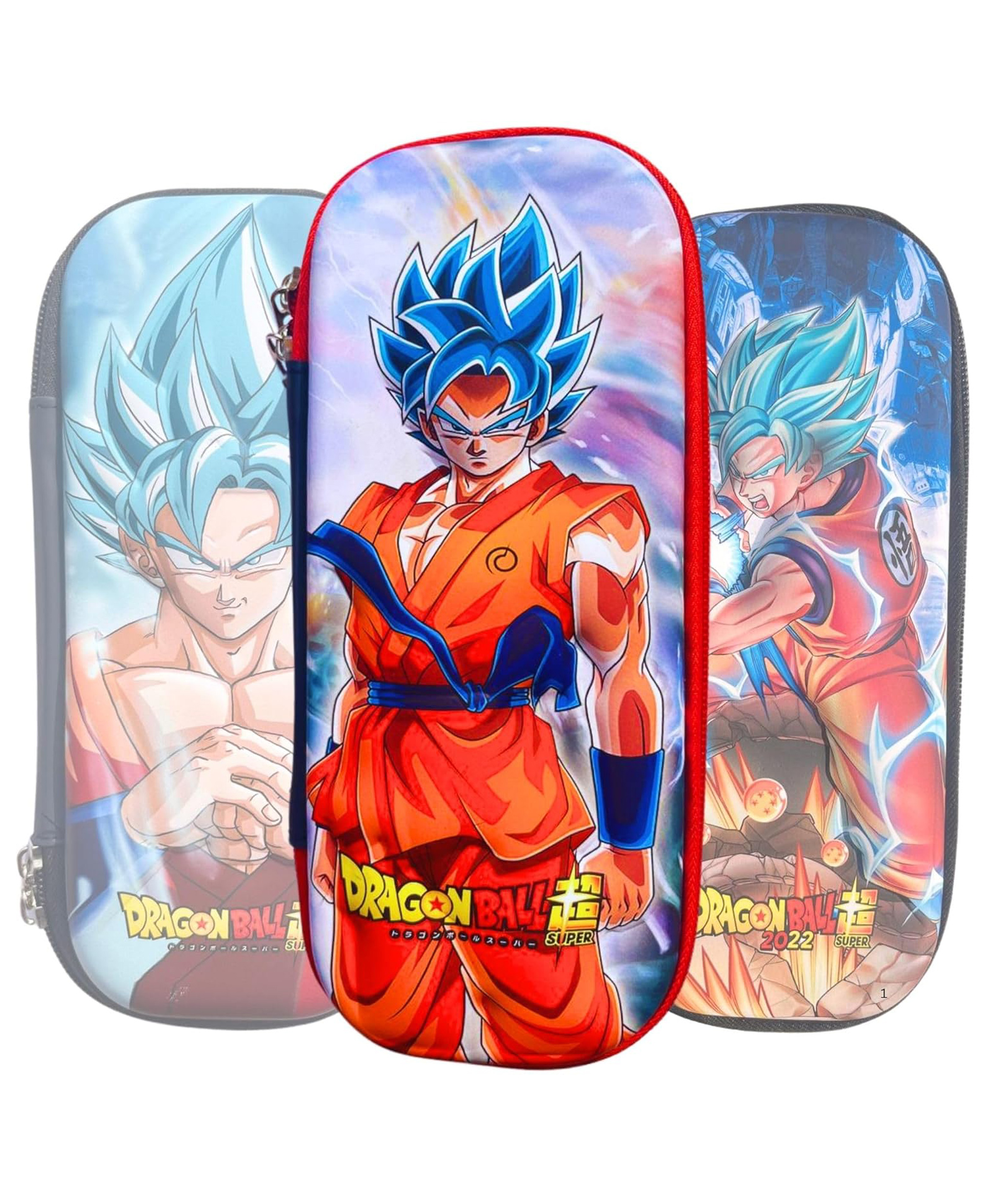 Elecart Premium Dragon Ball Z Pencil Case | Large-Capacity Anime Stationery Pouch | Durable Geometry Box for Kids, Boys & Girls | School, Travel & Gift Organizer-picture-3
