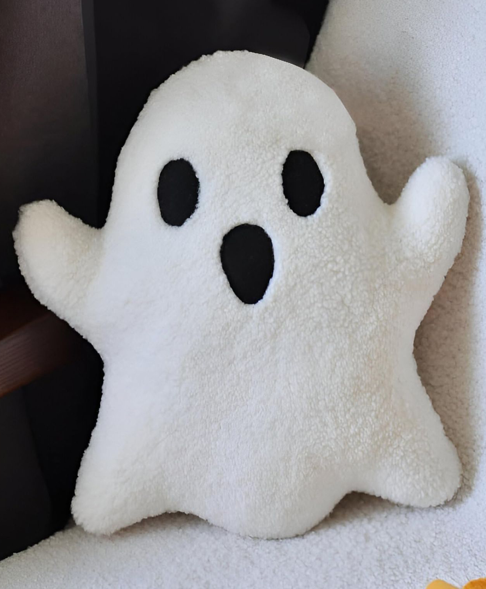 Tickles Halloween Special Ghost Soft Stuffed Plush Toy for Kids Boys & Girls (Size: 25 cm Color: White)-image-38