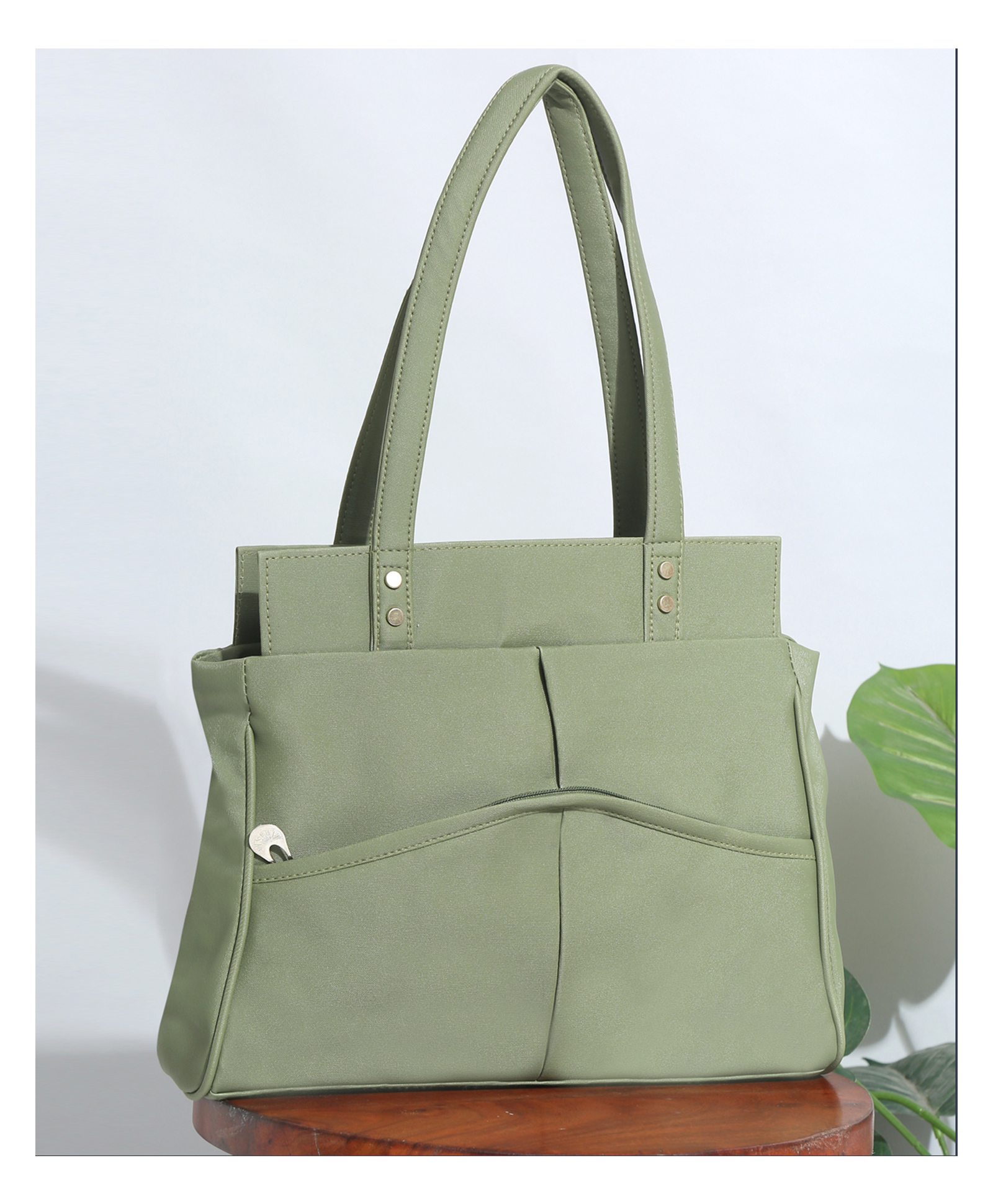 Fargo Women Green Shoulder Bag - Green-picture-18