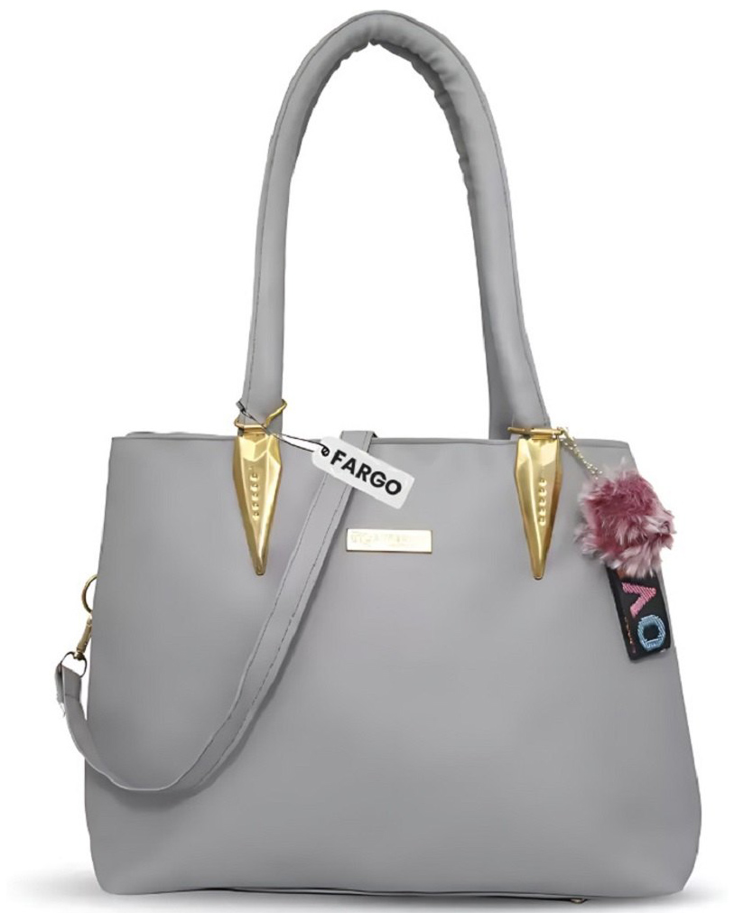 Fargo Women Grey Messenger Bag - Grey-image-4