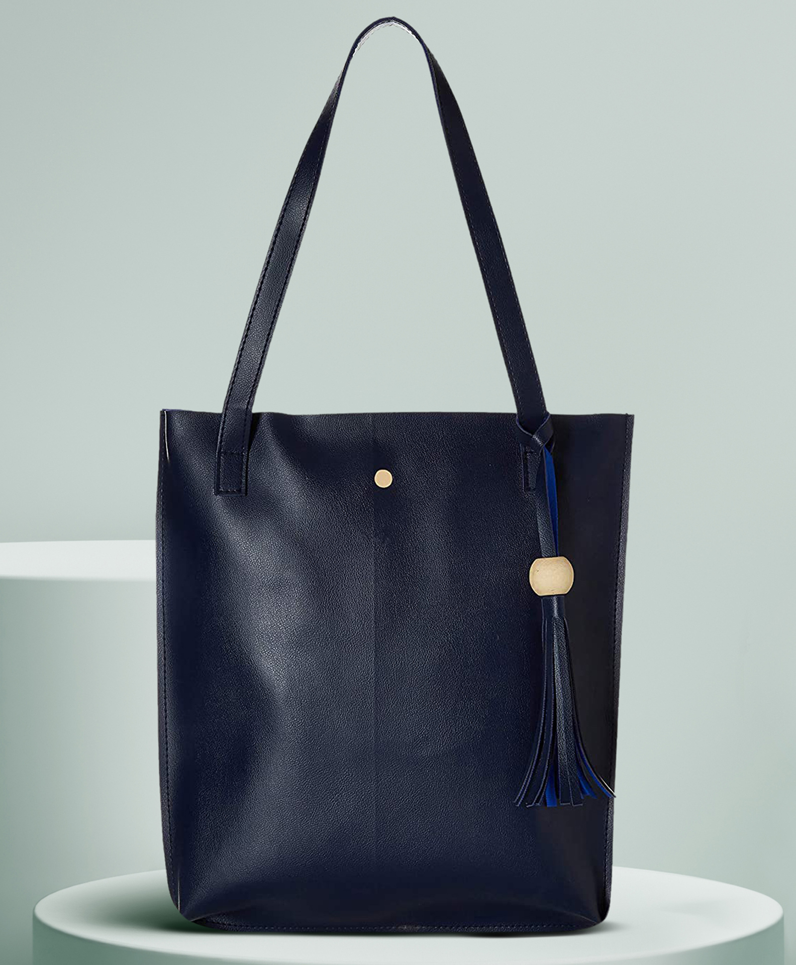 Fargo Women's Tote Bag - Navy Blue-picture-17