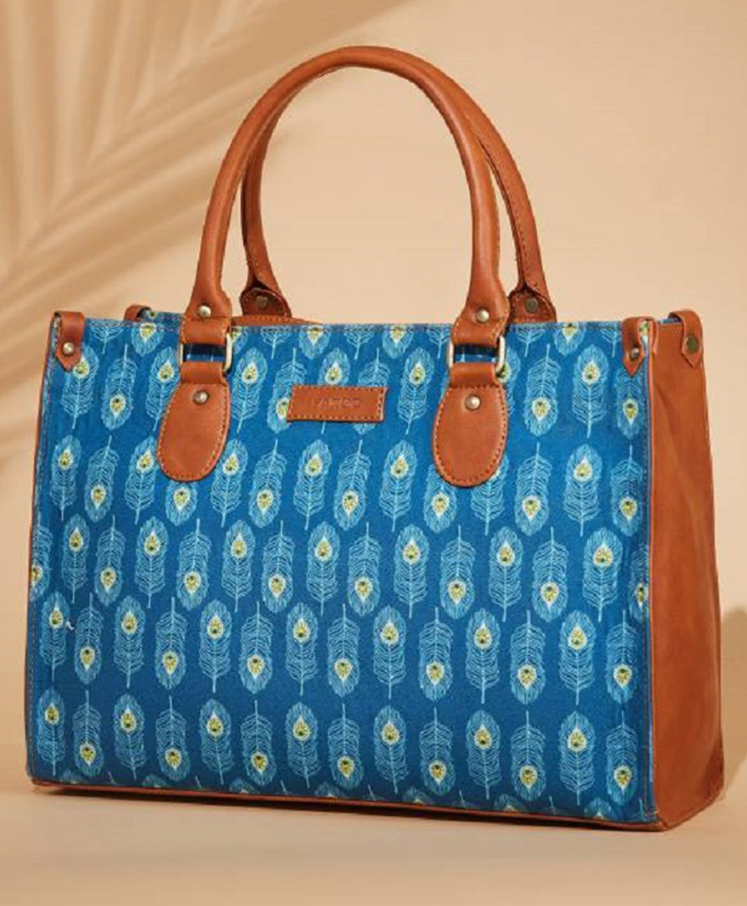 Fargo PU Canvas Women's Stylish Handbag Shoulder Bag - Royal Blue-picture-13