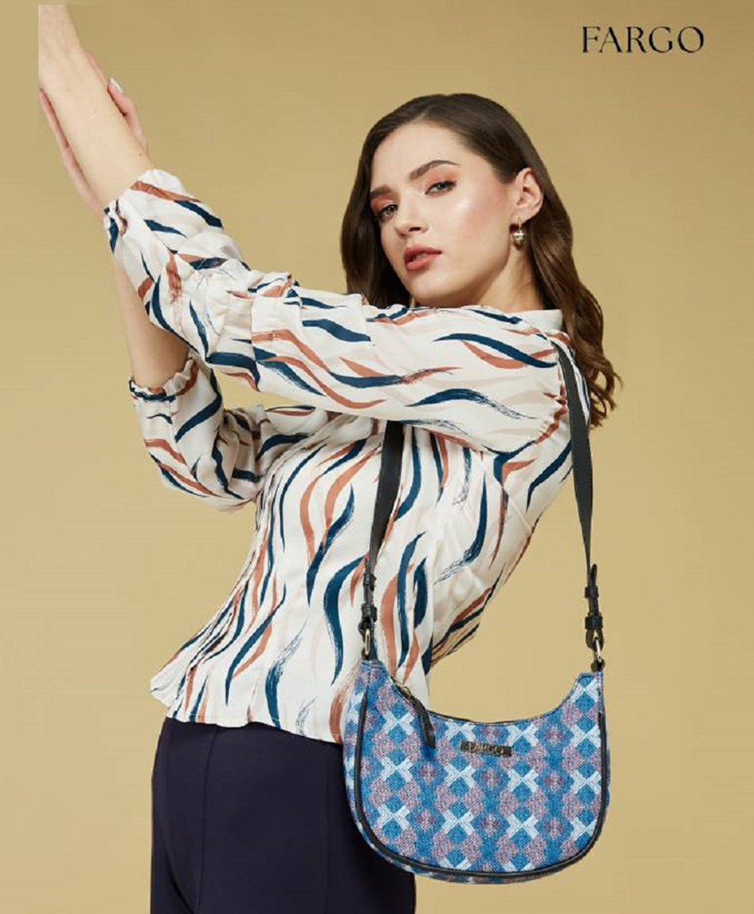 Fargo Multicolor Sling Bag - Multicolor-image-41