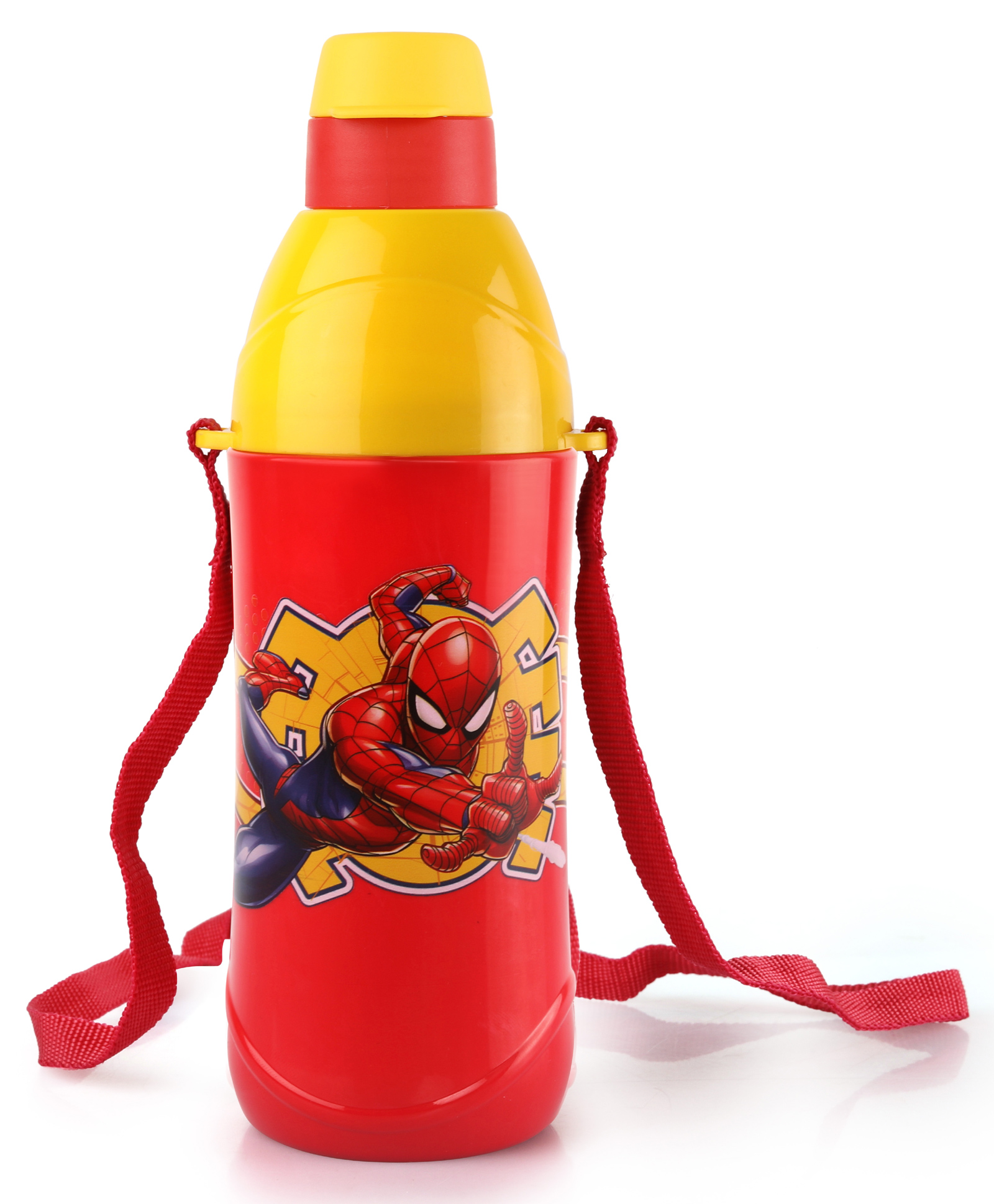 Cello Kids Zee Stainless Steel Spiderman Water Bottle Red - 540 ml-picture-31