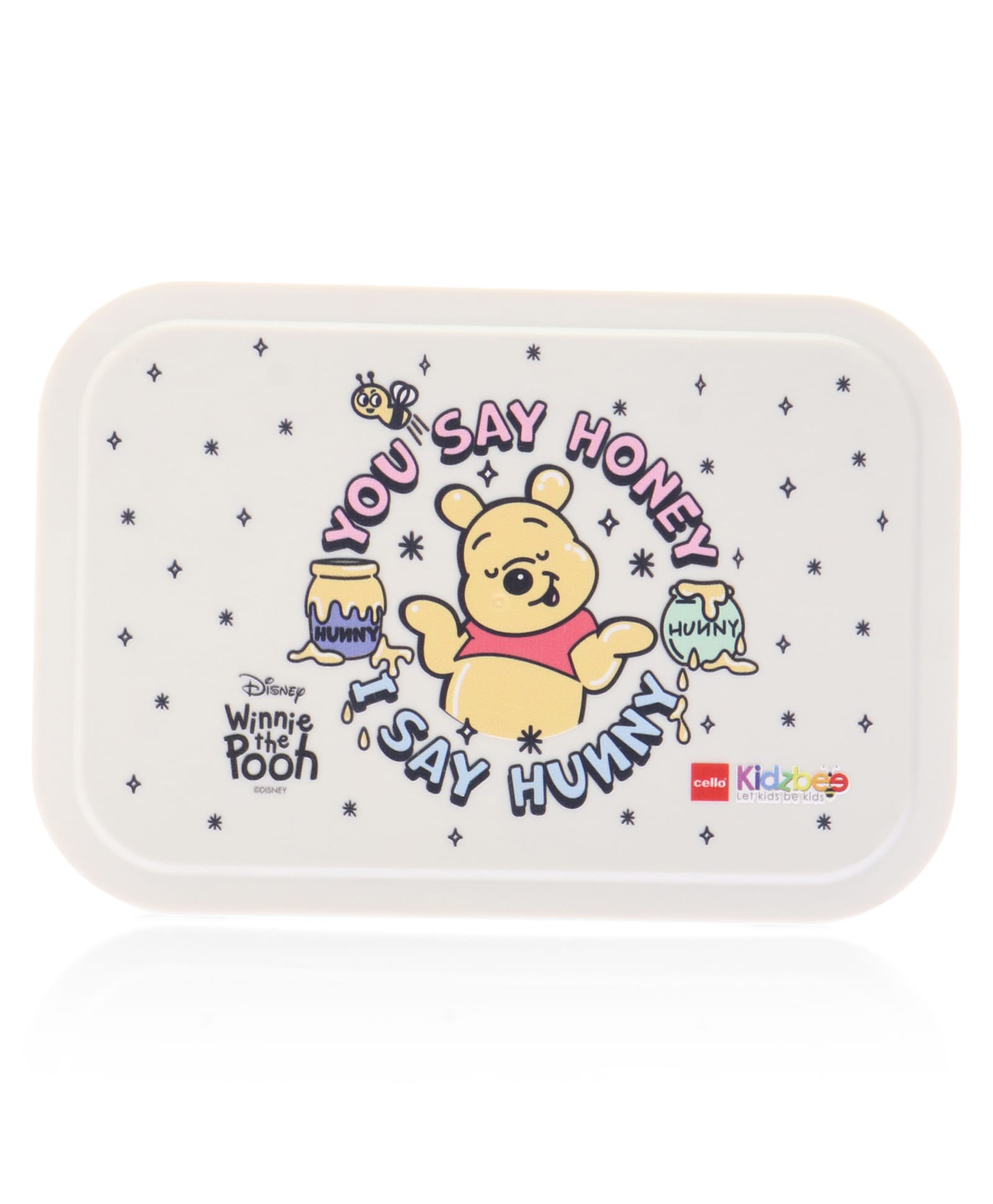 Cello Galaxy Hunny Bear Stainless Steel Lunch Box Food Container 740 ml - Multicolor-image-9