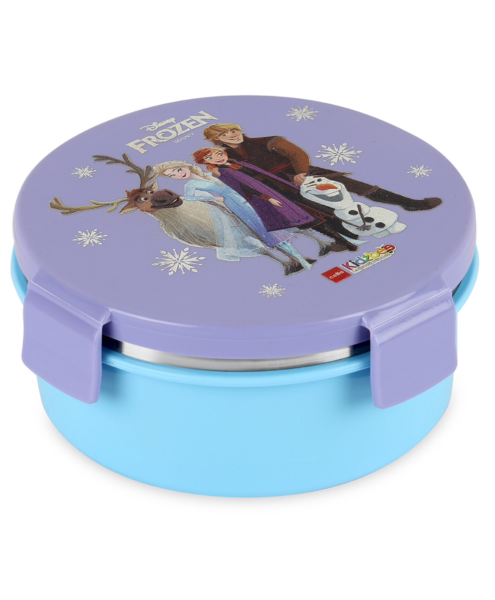 Cello Pluto Frozen Family Stainless Steel Lunch Box - 495 ml