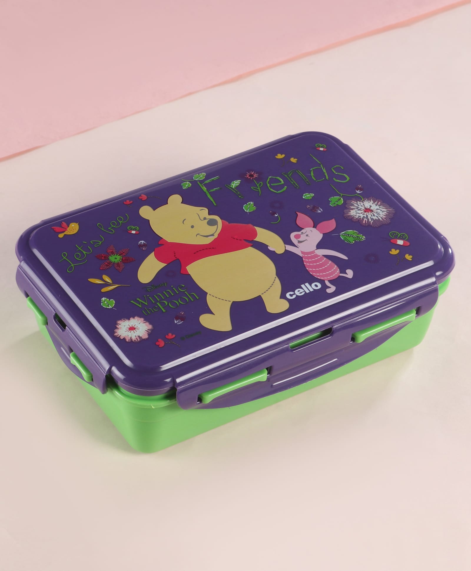 Cello Stainless Steel Meal Box Leak Proof Tiffin with Separate Compartment - Green-picture-43