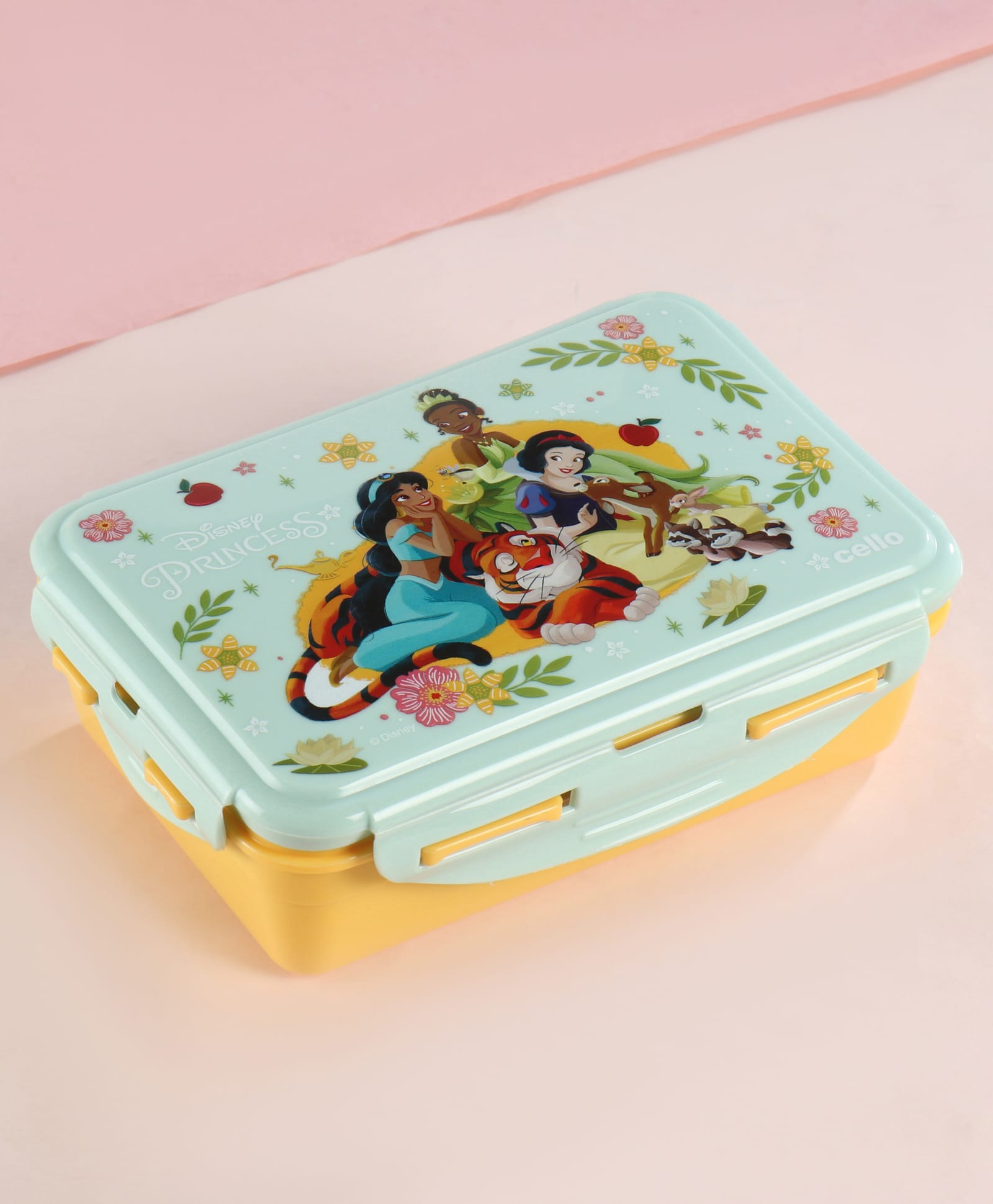 Cello Stainless Steel Meal Box Leak Proof Tiffin with Separate Compartment - Yellow-image-27