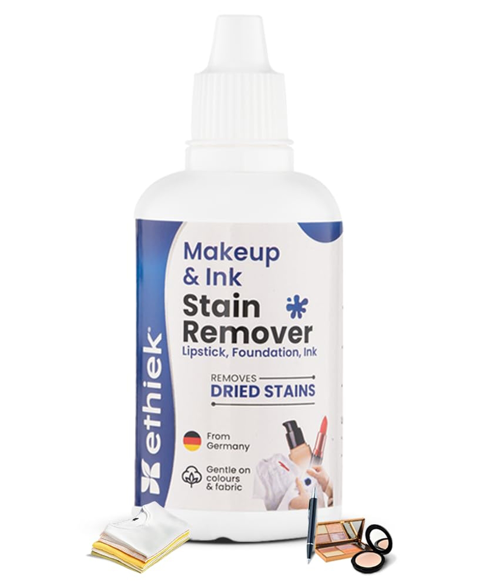 Ethiek | Specialist Stain Remover for Make-up, Pen, Ink, Cuff & Collar Stains | Removes Dried Stains | Safe on all Colours | From Germany |100 ml-picture-42
