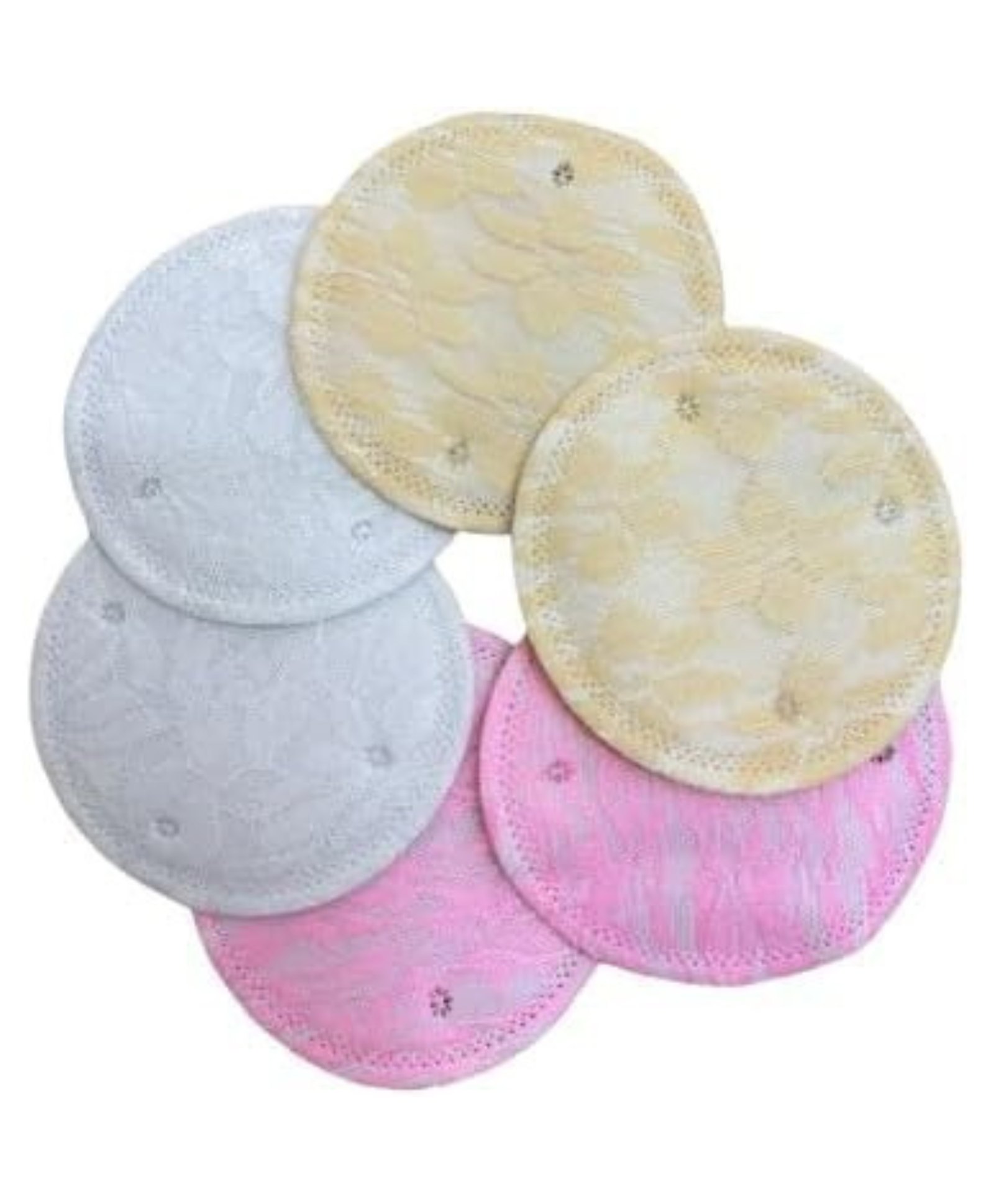 TUMMY Organic Cotton Breast Pad Pack of 6 - Multicolor-picture-11