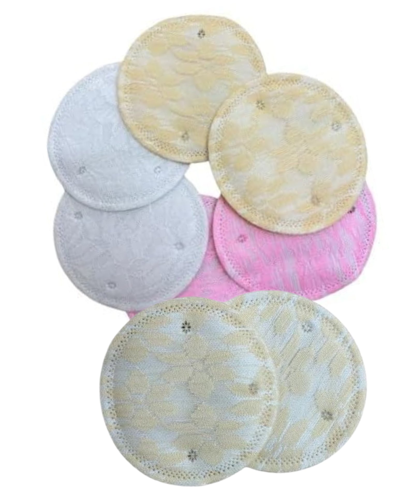 TUMMY Organic Cotton Breast Pad Pack of 8 - Multicolor-picture-44
