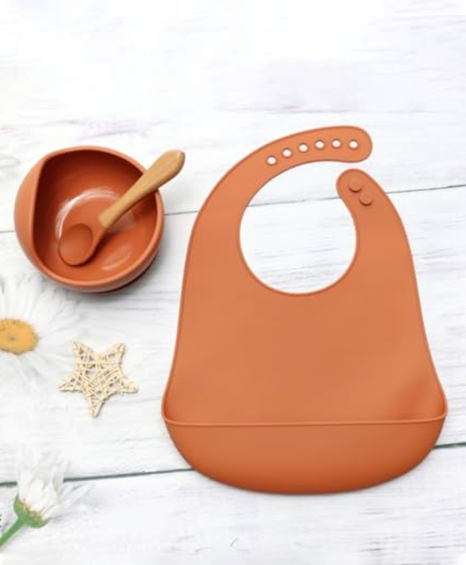 Kids Station Easy to Carry Silicone Baby Feeding Set - Bowl - Spoon - Make Mealtime Fun and Easy - Tableware Meal Utensils for Kids with Suction - Baby Feeding Product Set of 3 - Orange-image-47