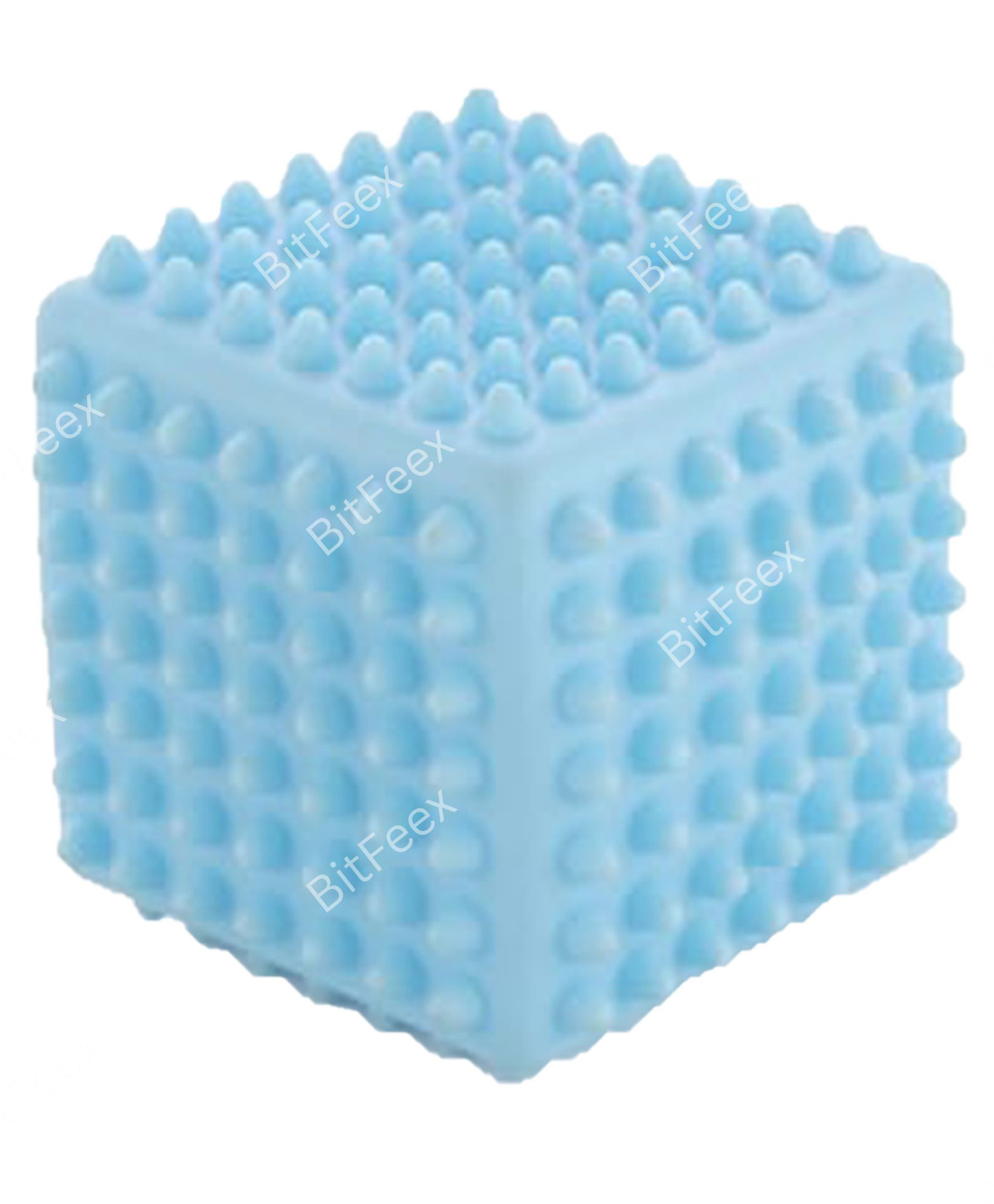 BitFeex Squeezy Square Shape Toy Soft Rubber, Chu Chu Sound, Fun Bath Time Toy for Kids 1+ Years, Color May Vary-image-13