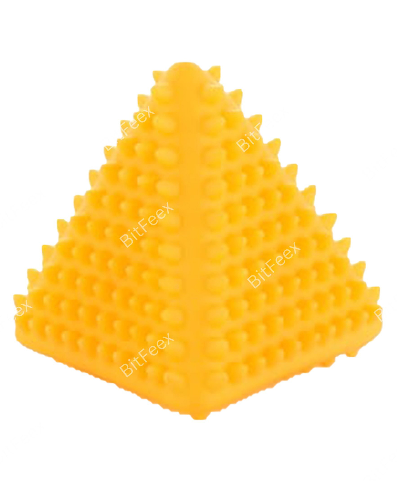 BitFeex Squeezy Triangle Shape Toy Soft Rubber, Chu Chu Sound, Fun Bath Time Toy for Kids 1+ Years, Color May Vary-image-48