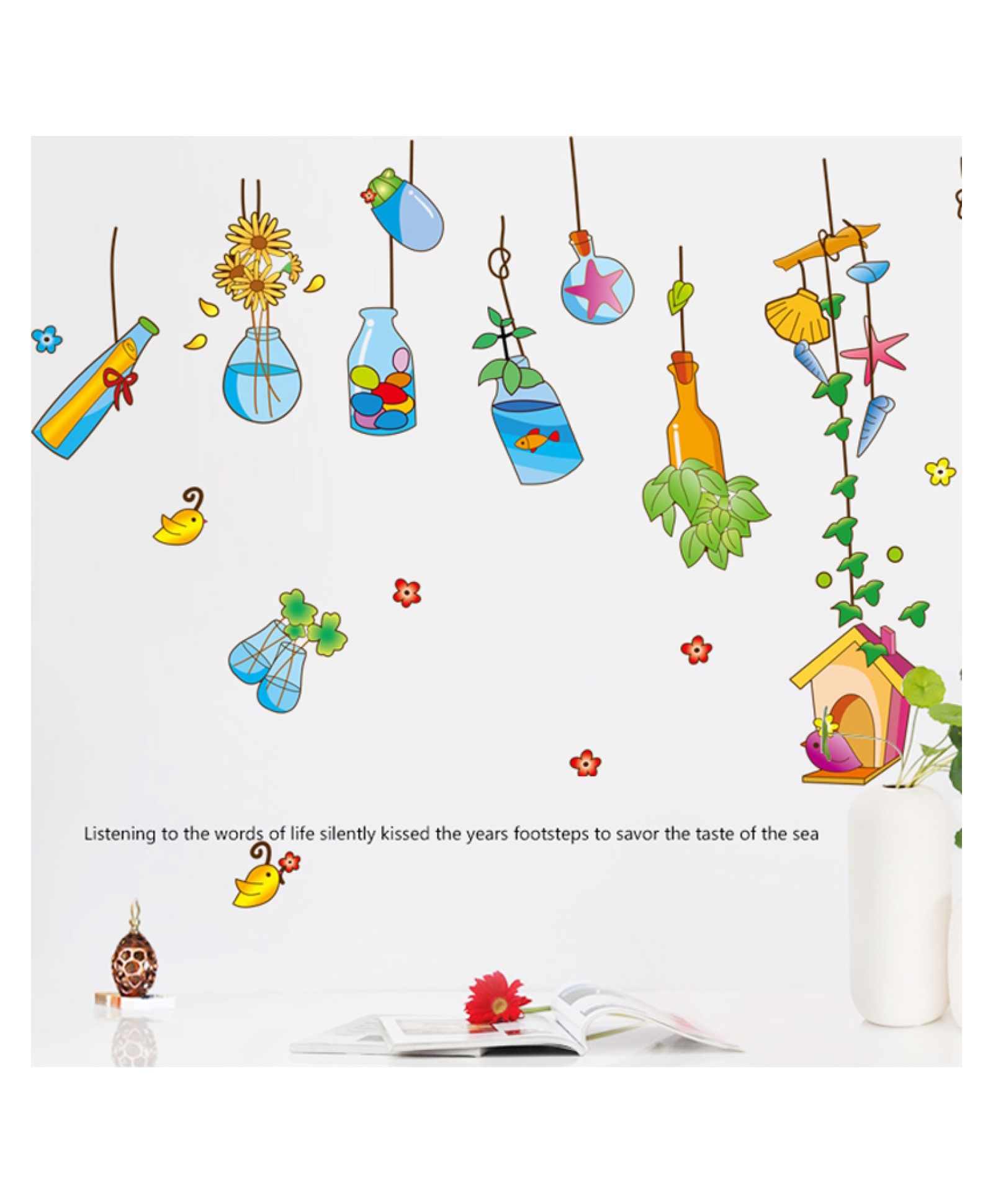 JAAMSO ROYALS Galaxy Of Stars Radium Glow In the Dark Wall Sticker ( 32 cm x 24 cm )-image-7