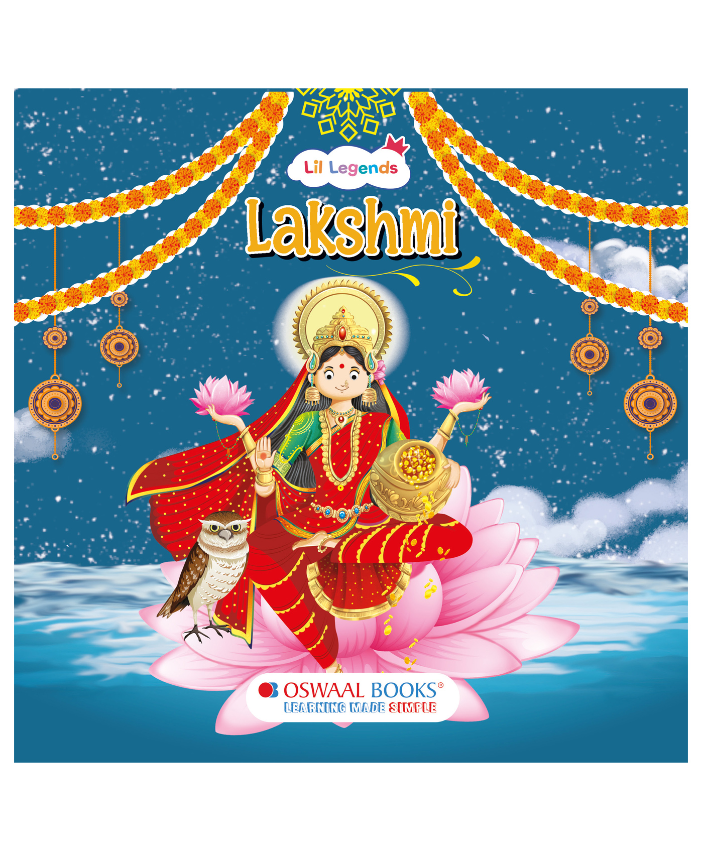 Oswaal Lil Legends Enchanting Tale of Goddess Lakshmi Board Book for Kids | Illustrated Mythological Story | Inspiring Short & Engaging Bedtime Story - English-image-7