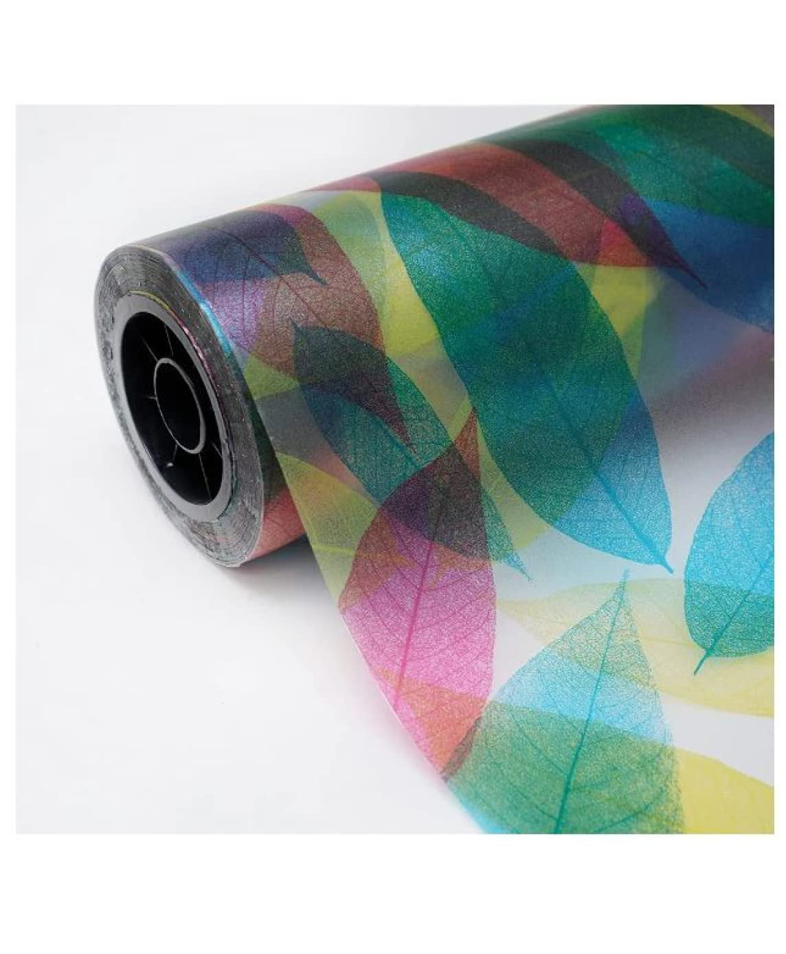 JAAMSO ROYALS Multi Colour Leaves designViny Rustproof Waaterproof self Adhesive (1000 cm X 45 cm)-image-34