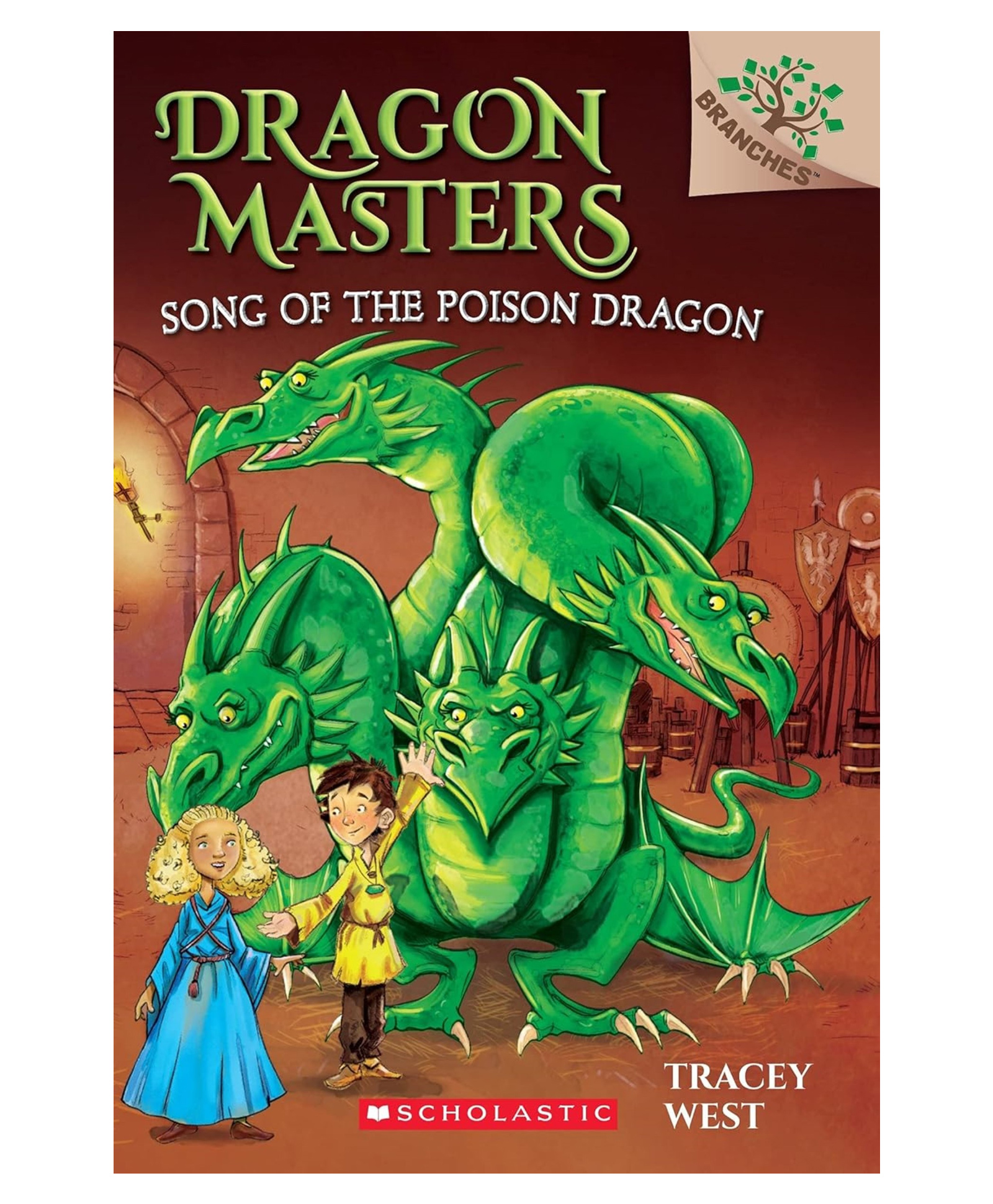 scholastic Dragonmasters 05: Song Of The Poison Dragon (A Branches Book) Story Book By Tracey West - English-picture-15