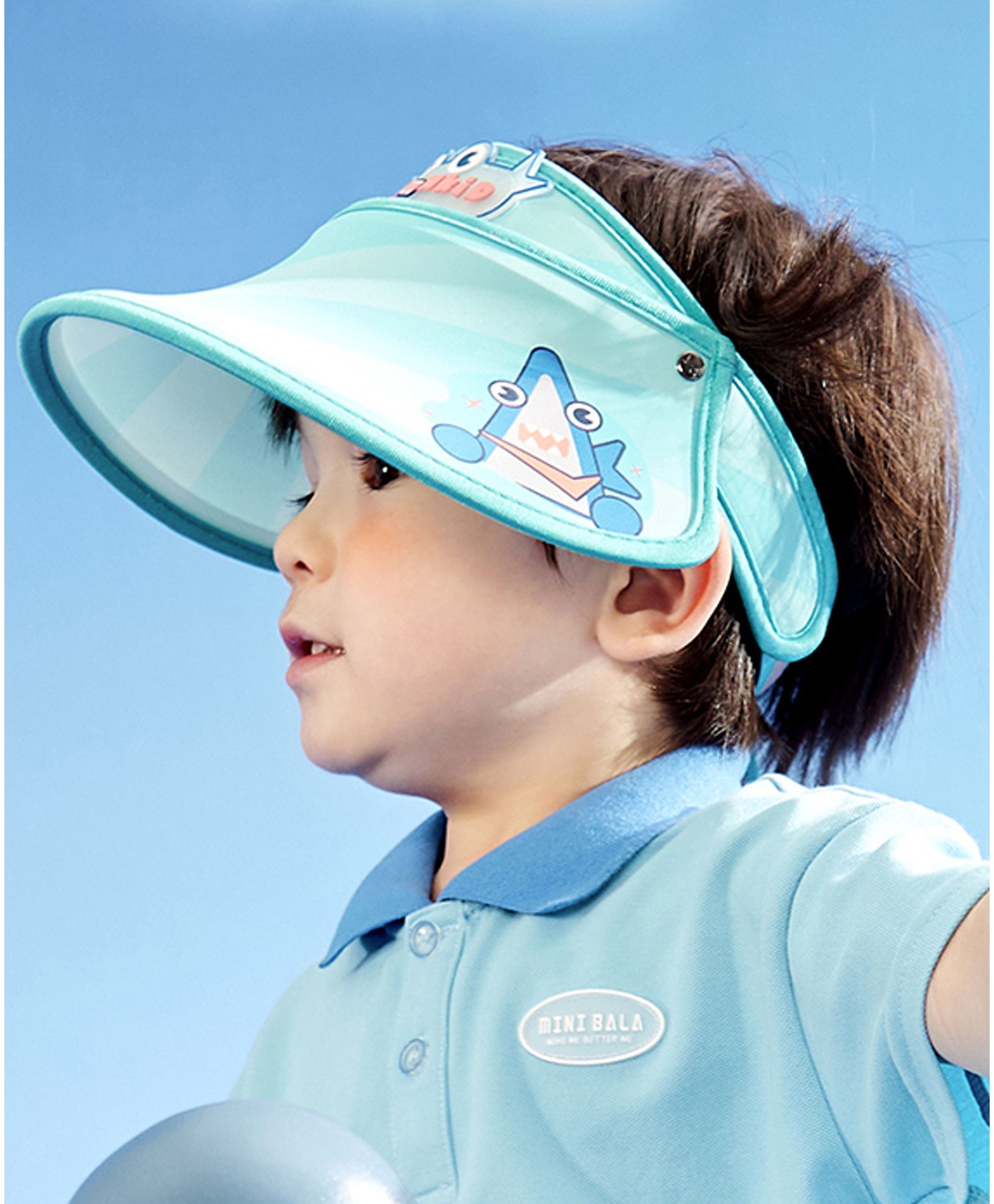 Little Surprise Box Whale Printed Hat - Teal Blue-picture-12