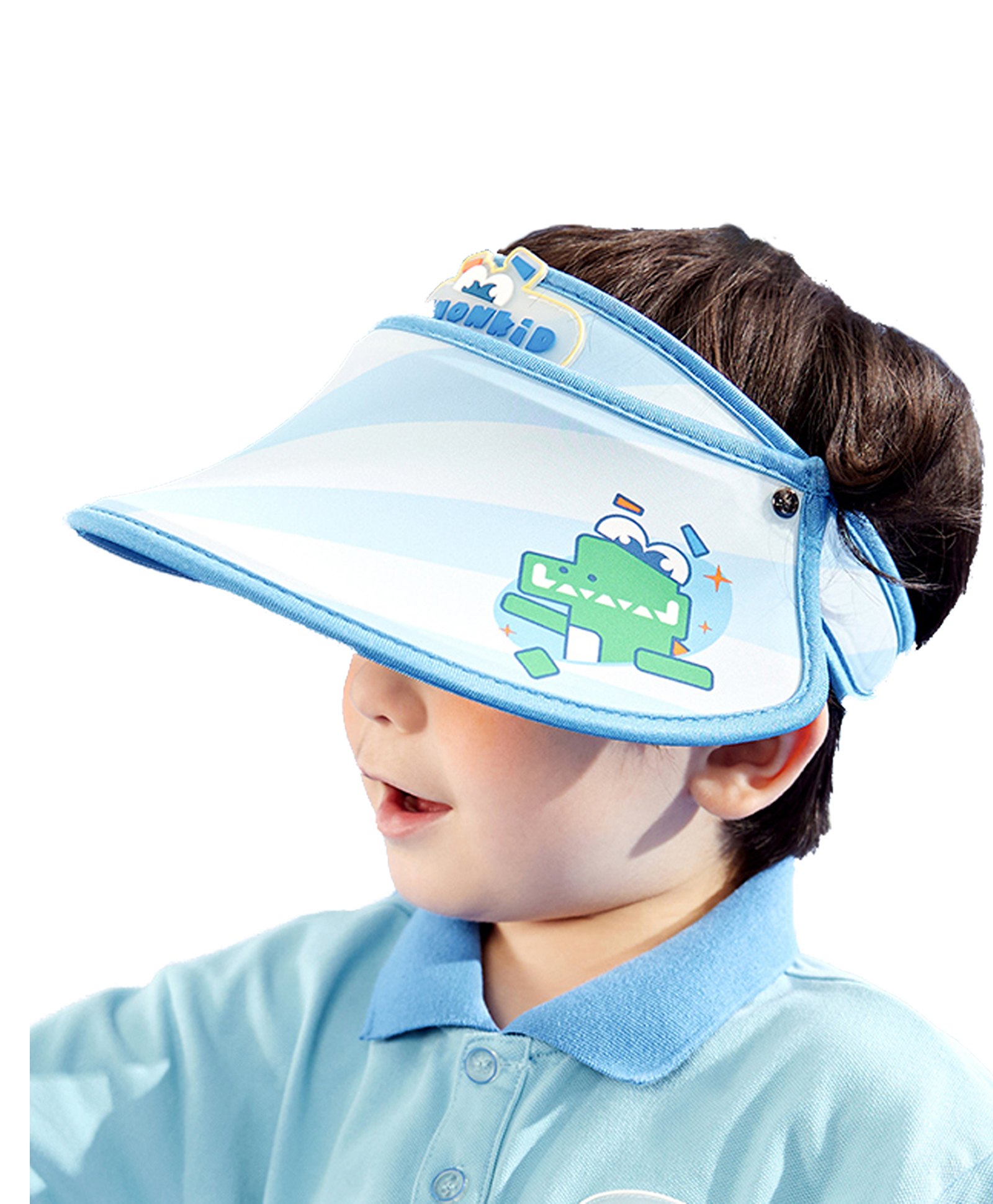 Little Surprise Box Dinosaur Printed Hat - Blue-picture-20