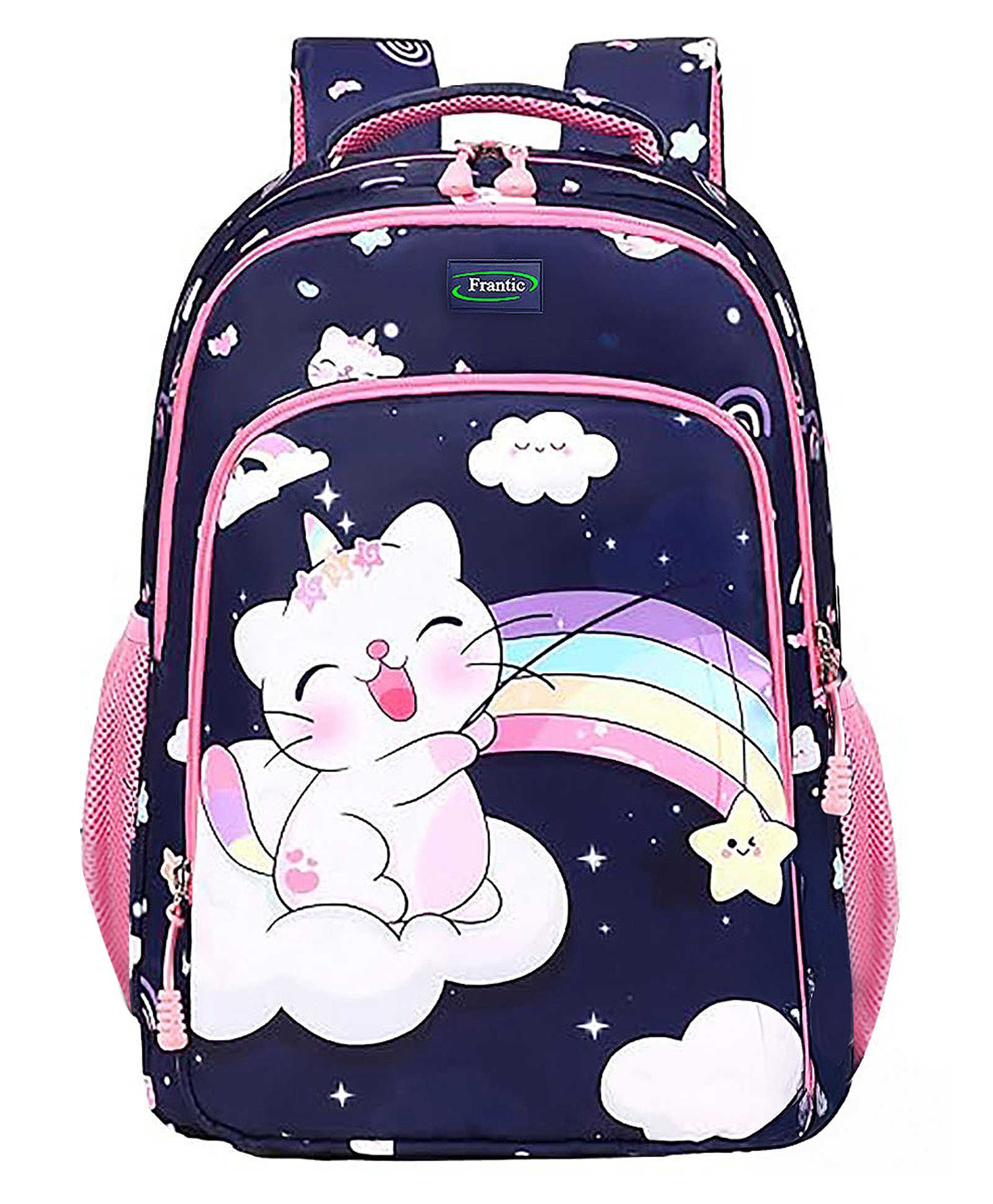 Frantic Premium Quality Blue Star Cat for Kids - Height 16 Inches-picture-28