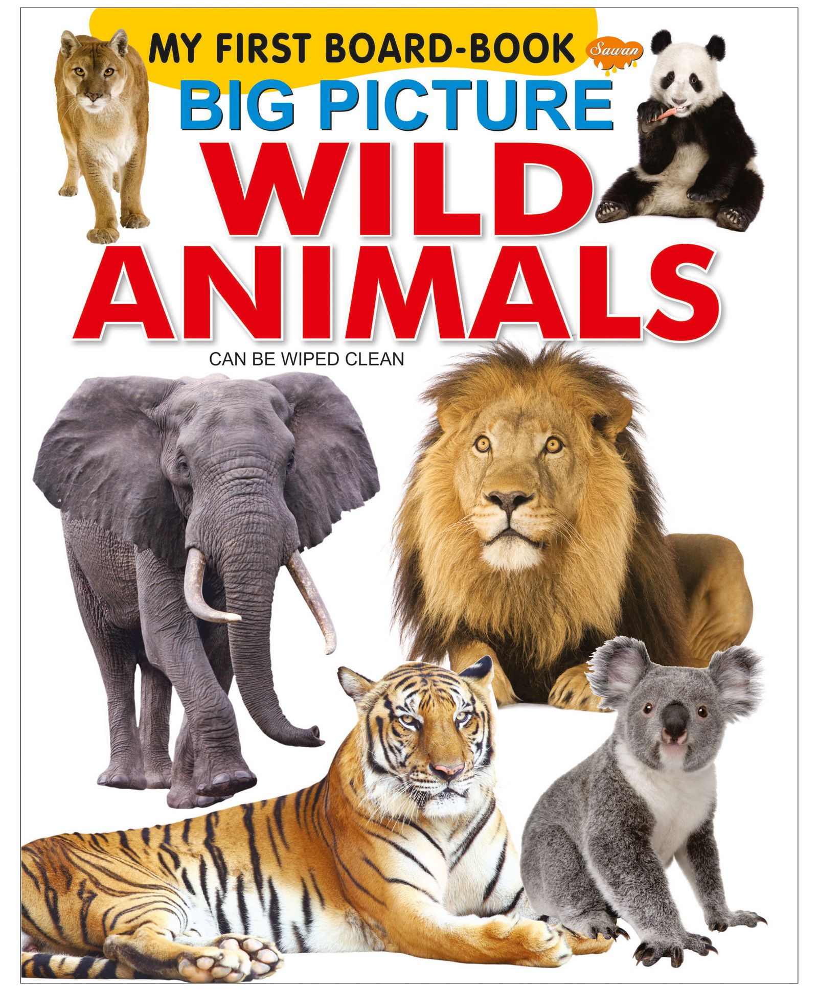 Sawan My First Board Book of Big Picture Wild Animals Online in India, Buy  at Best Price from  - 2017822