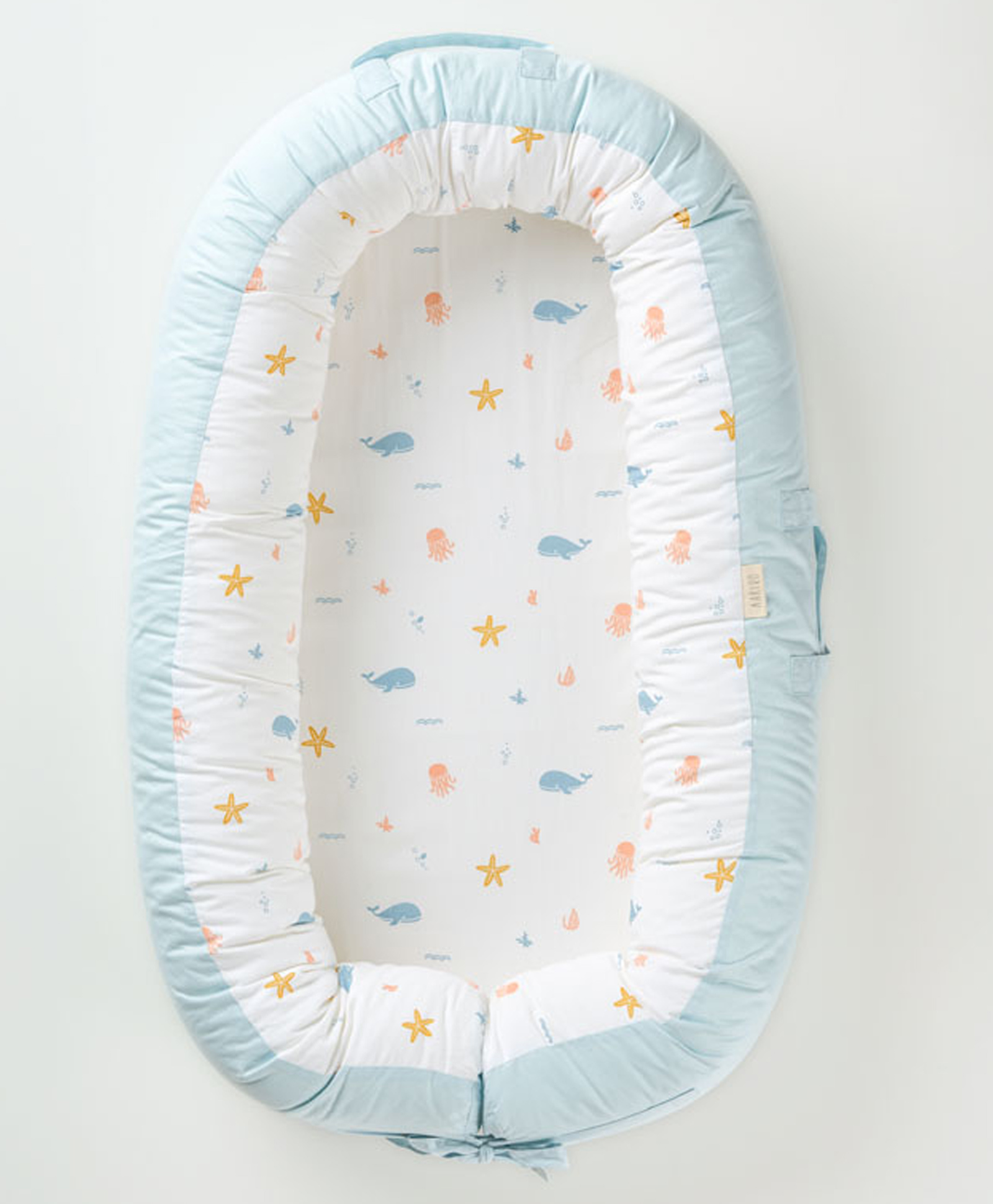 Aariro Organic Cotton Cozy nest Under the Sea (0-8m) Without Mosquito Net-picture-12