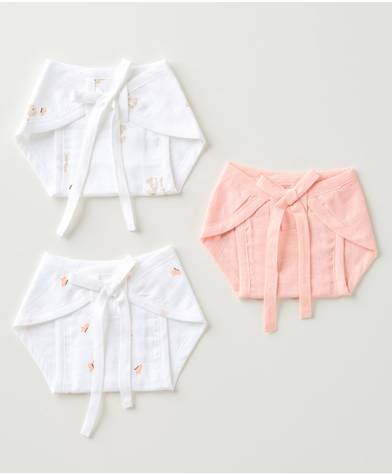 Aariro Organic Cotton Nappy Honey Bunny (3pcs)-image-13