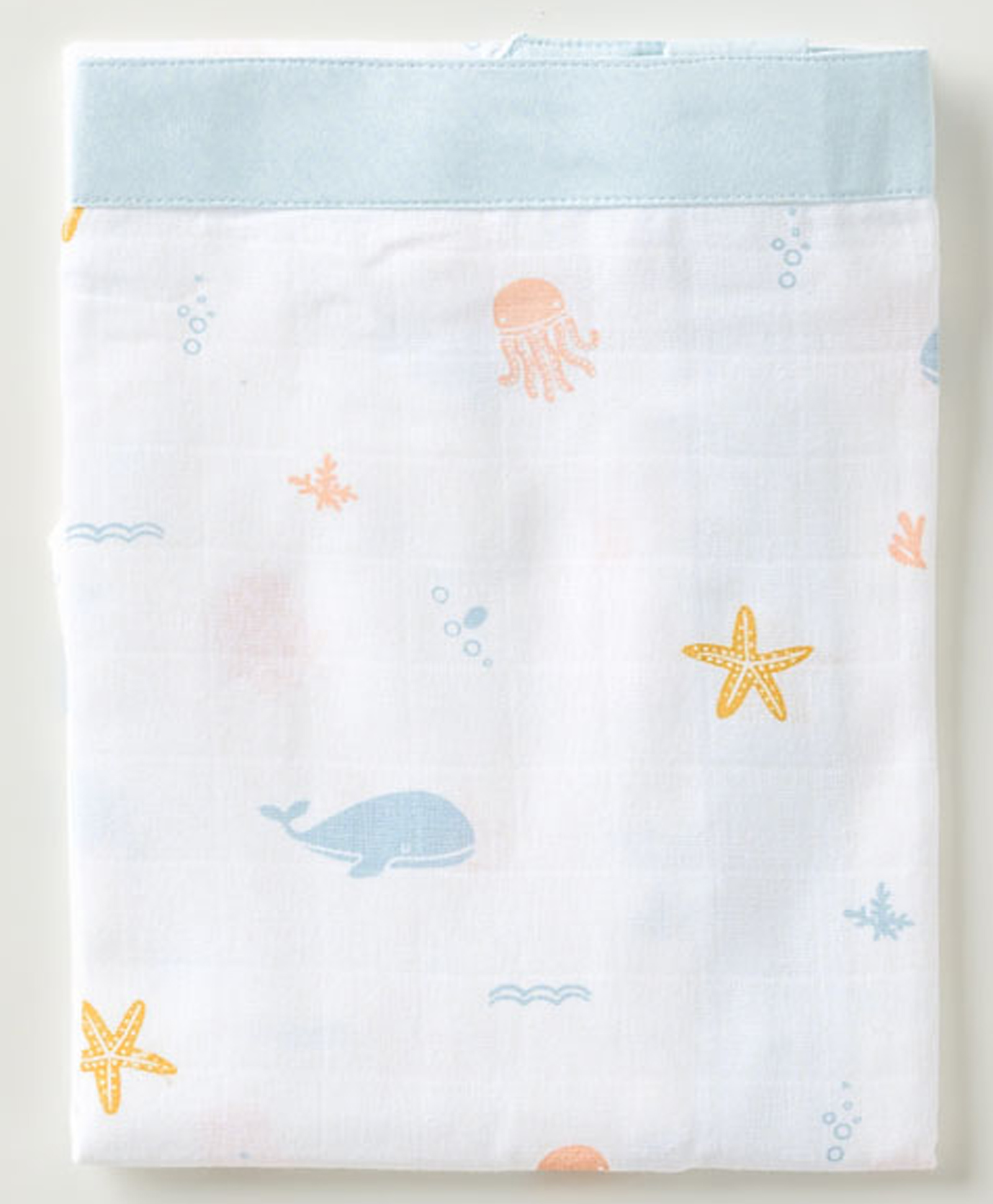 Aariro Organic Cotton Nursing Apron Under the Sea-picture-29