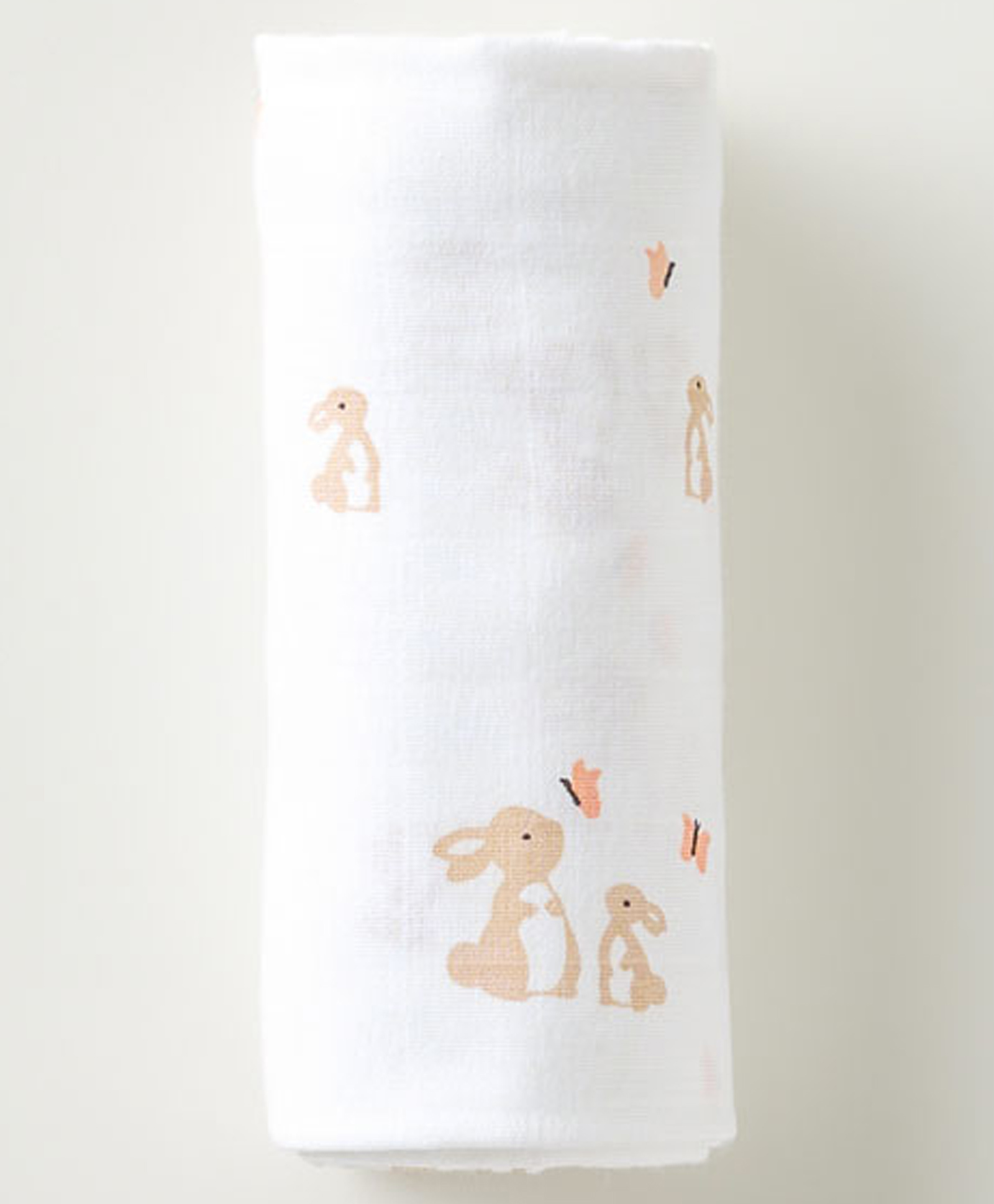 Aariro Organic Cotton Swaddle Bunny-picture-26