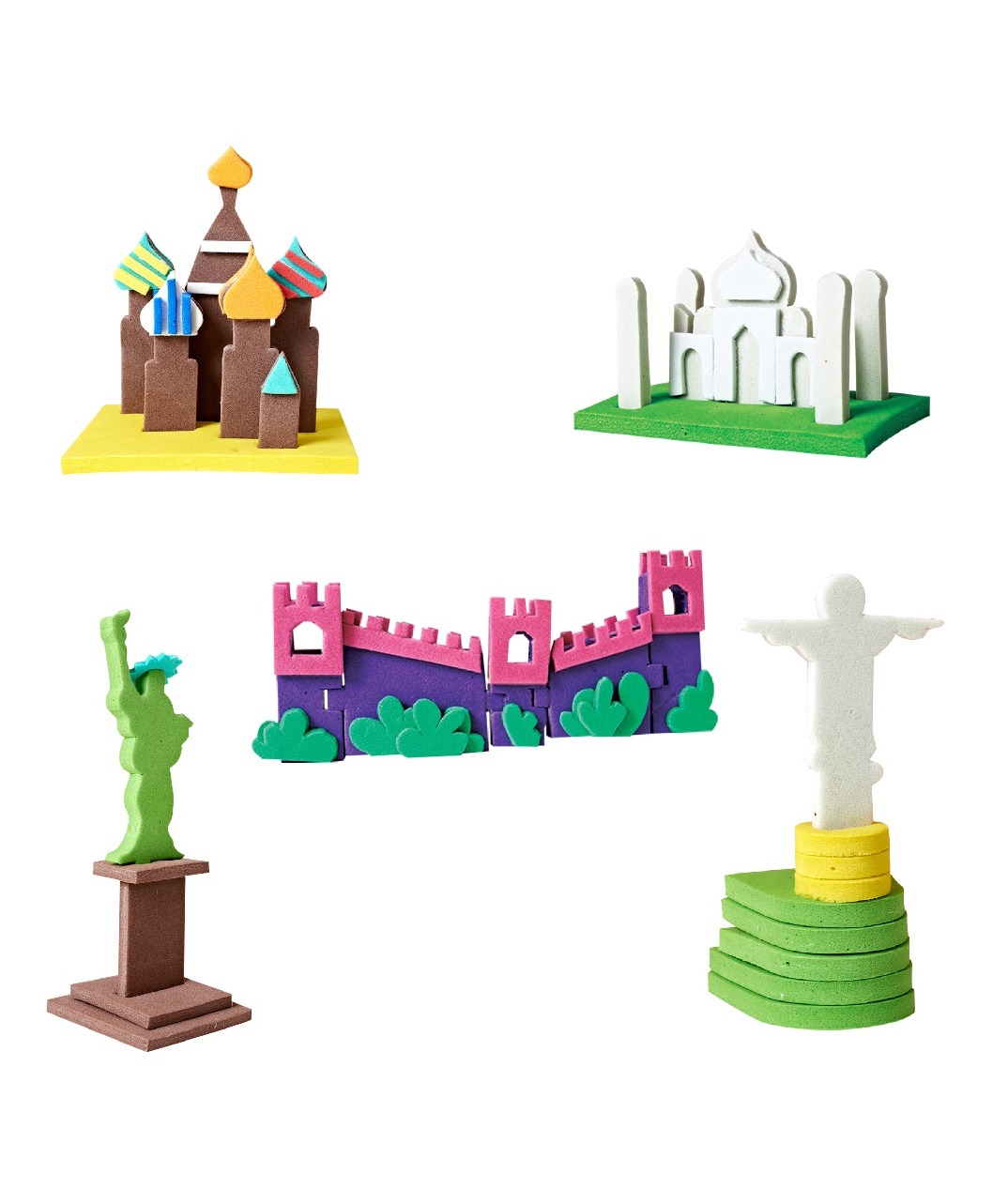 Imagimake Monuments Worldwide - Multicolour 100 Pieces-picture-20