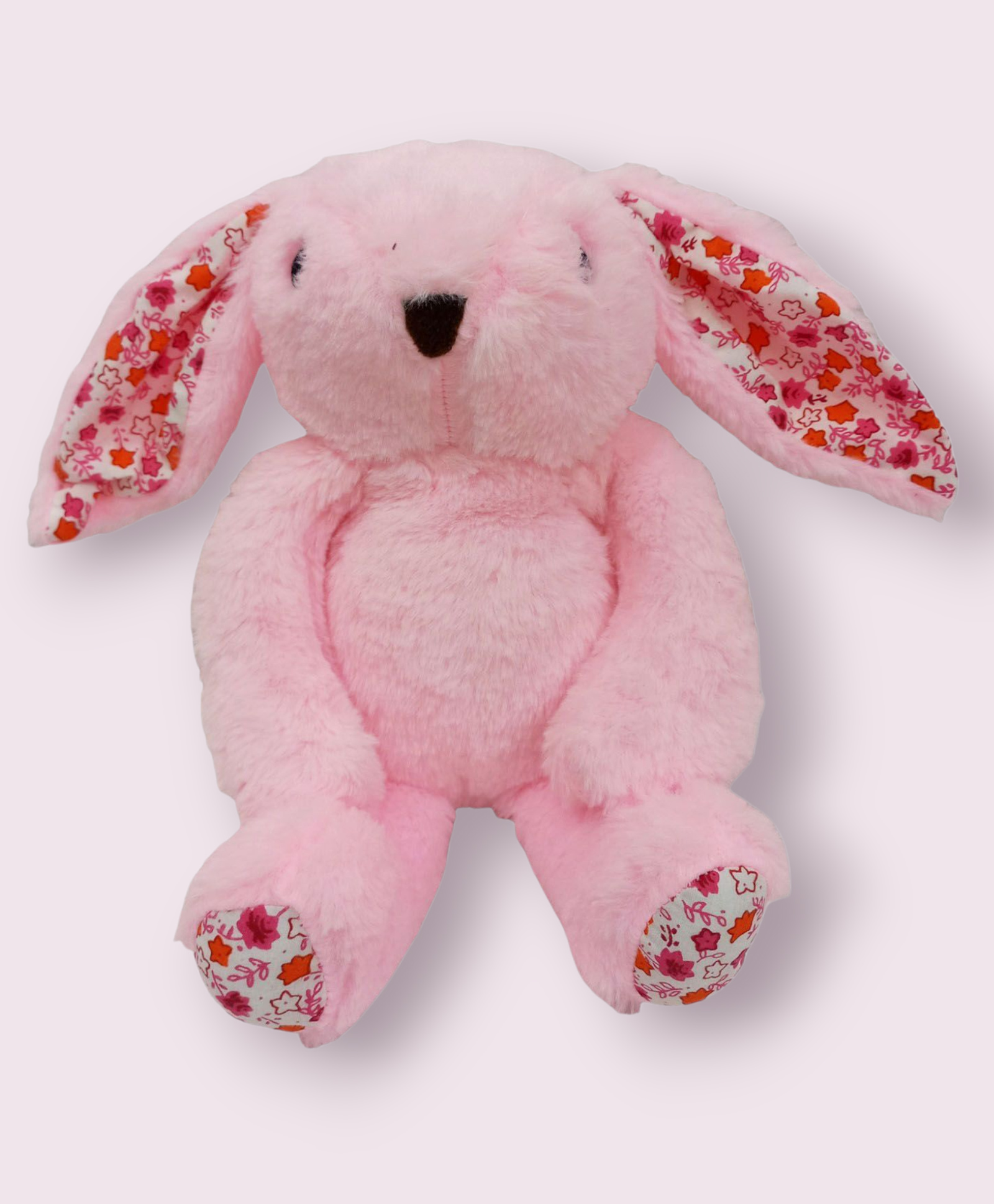 Tukkoo Pink Bunny Plush Toy Made of Soft Fur Fabric - Pink-image-21