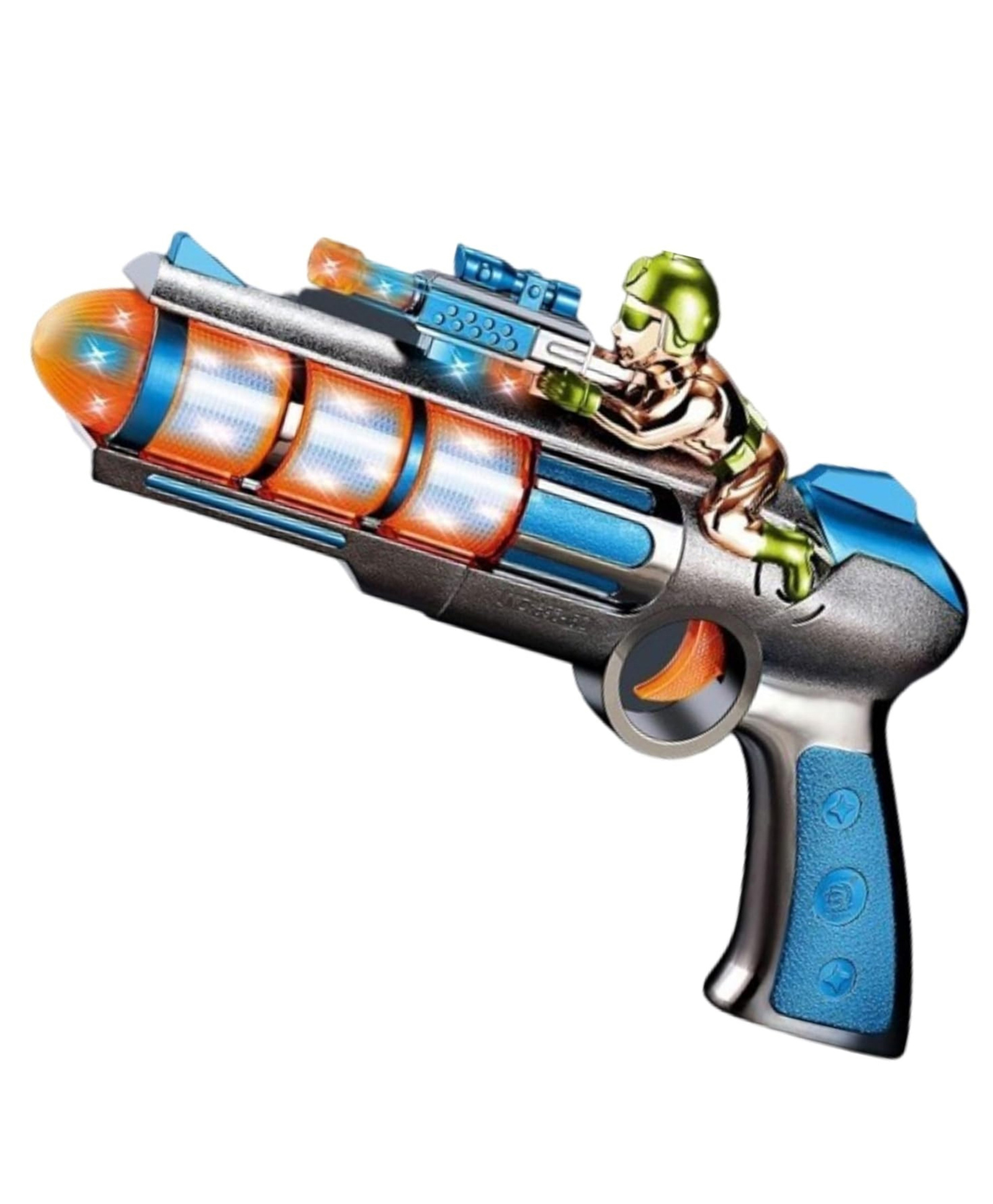 YAMAMA Musical Flash Gun Toys For Kids With Flashing LED Lights And Sounds Pistol Electric Gun Toys Fun Entertainment Kids Toys Musical Toys For KidsMulticolor-image-17