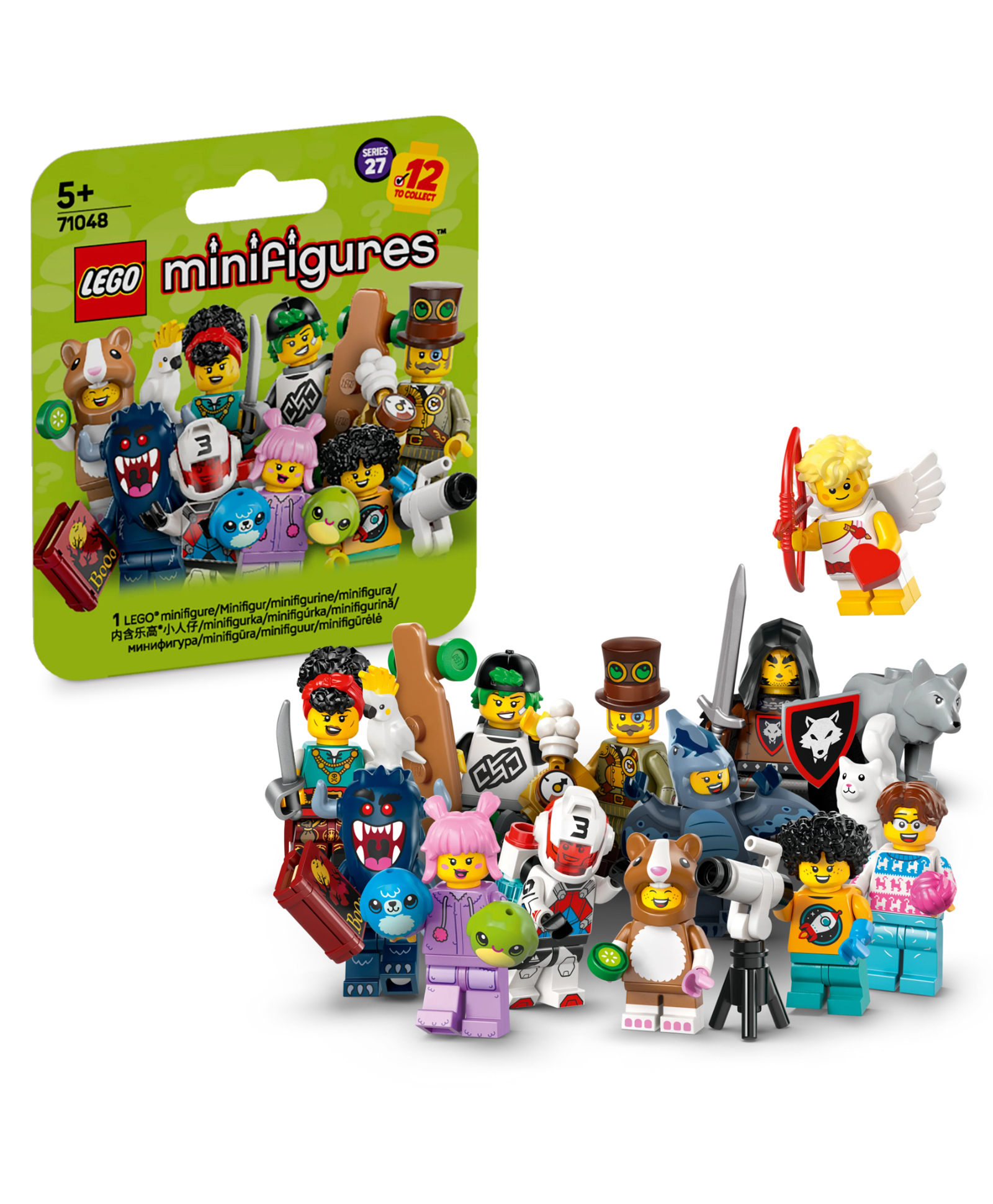 LEGO Minifigures Series 27 Collectable Figures ( 1 Lego kit of 9 Pieces ) - 71048