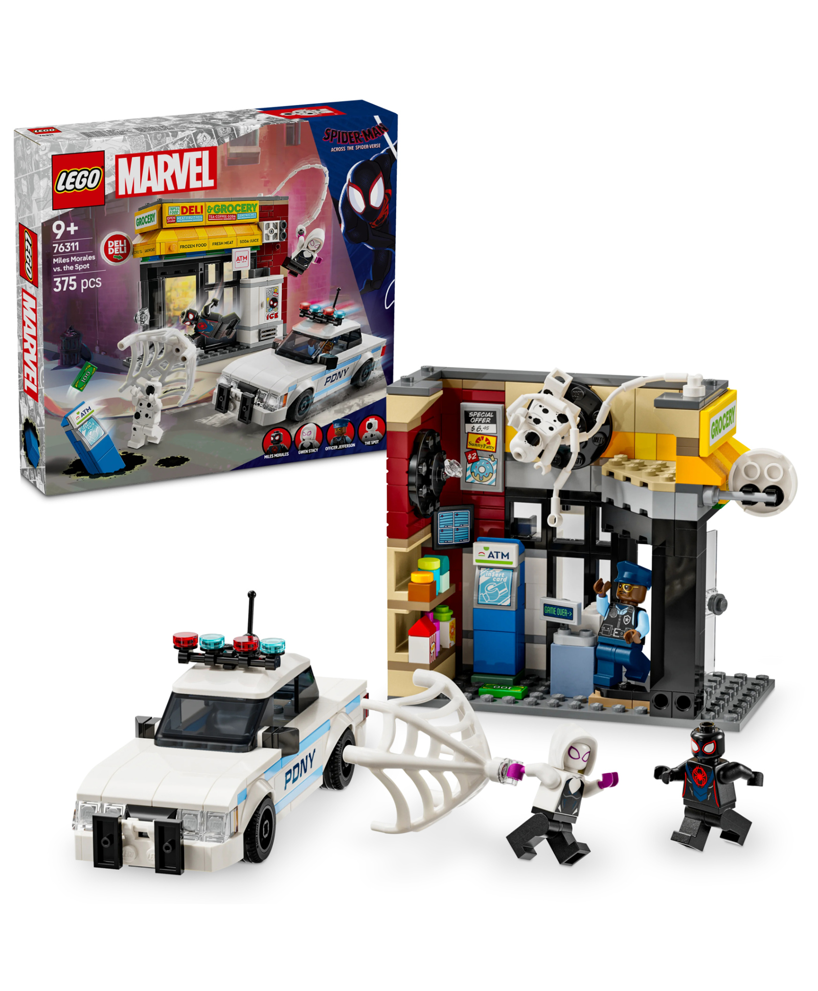 LEGO Marvel Spider-Verse: Miles Morales vs. The Spot 375 Pieces - 76311-image-3