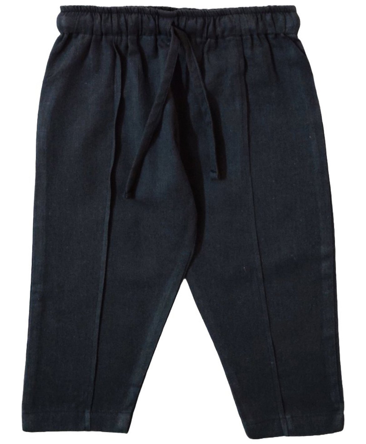 Snowflakes Cotton Solid Trousers - Charcoal Grey-picture-16